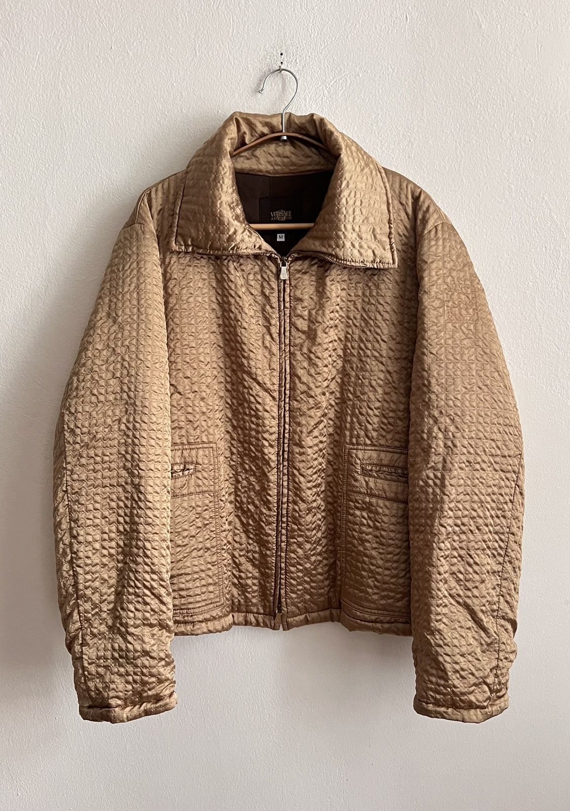 Versace Versace golden bomber jacket Size US M / EU 48-50 / 2 - 1 Thumbnail