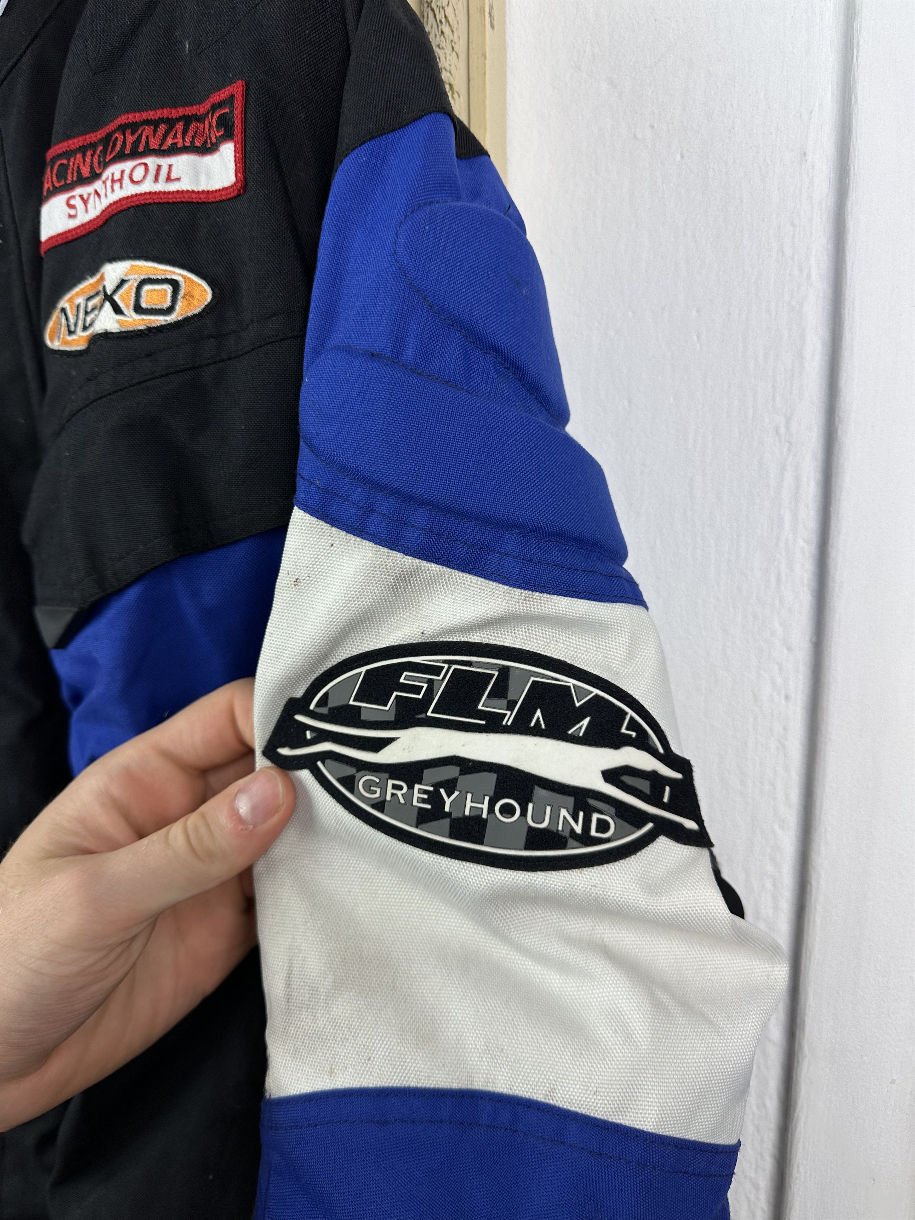 Other Rare FLM 69 Motorcycle Racing Rider Jacket Size US L / EU 52-54 / 3 - 9 Thumbnail