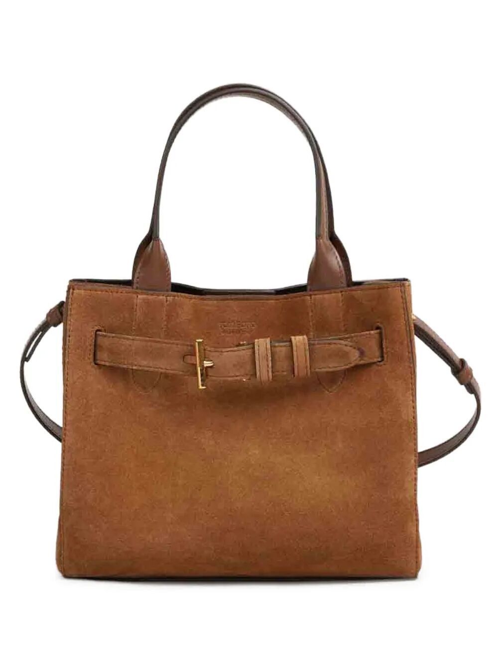 Tom Ford SUEDE CALF SMOOTH CALF SMALL TOTE Size ONE SIZE - 1 Thumbnail