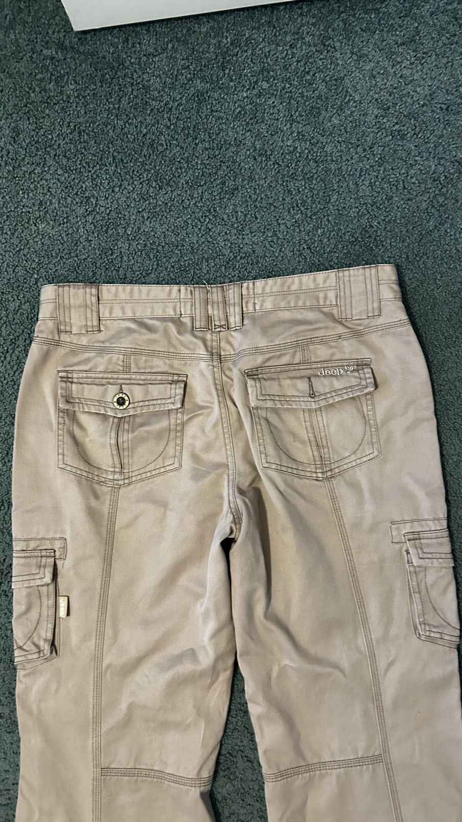 Vintage VINTAGE Jeep cargo pants Size US 36 / EU 52 - 5 Thumbnail