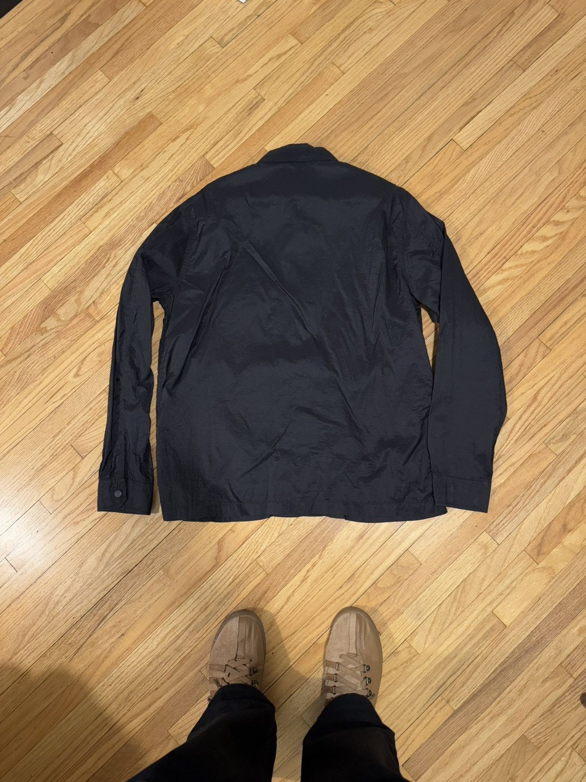 Our Legacy Chamois Nylon Overshirt Black Size US M / EU 48-50 / 2 - 2 Thumbnail