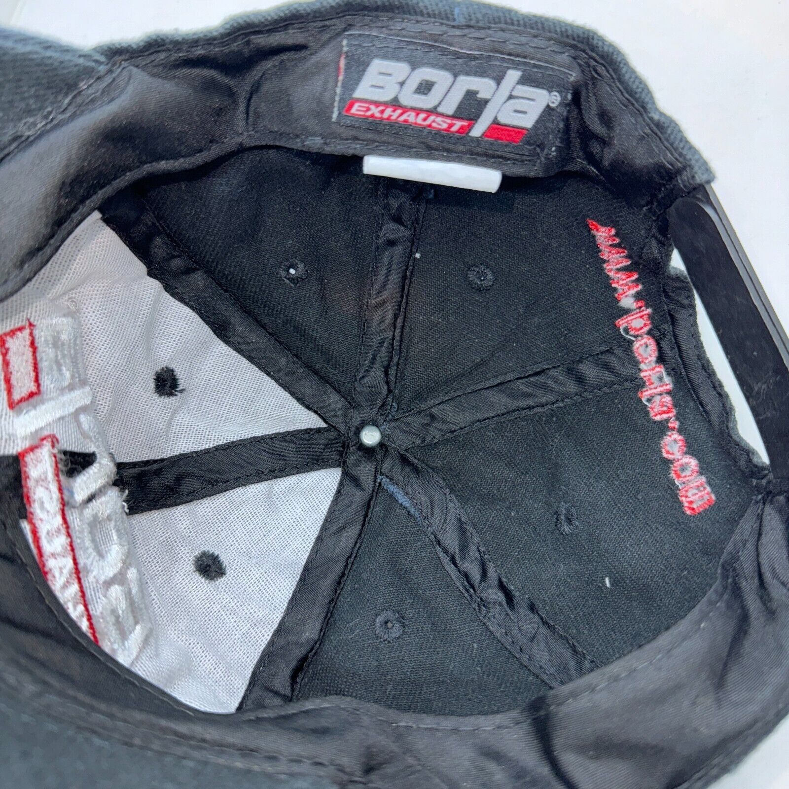 Other Borla Exhaust Systems Black Snapback Hat Racing Cap Size ONE SIZE - 4 Thumbnail
