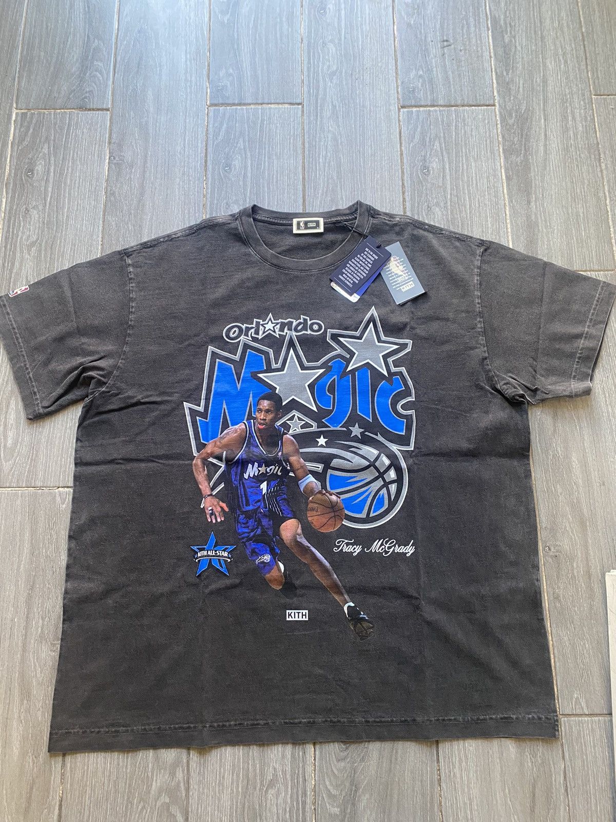Kith Kith NBA All Star Orlando Magic Tracy McGrady Vintage Tee XL Size US XL / EU 56 / 4 - 1 Thumbnail