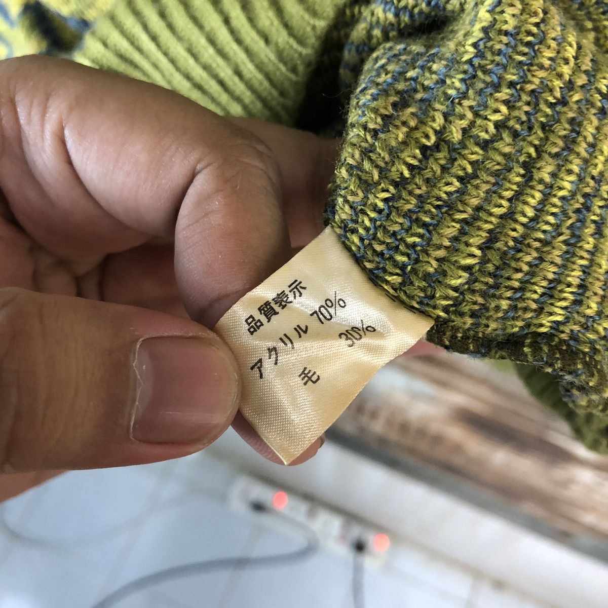 Homespun Knitwear DL Birs Eye View vintage Green Knitwear #C164 Size US M / EU 48-50 / 2 - 11 Thumbnail