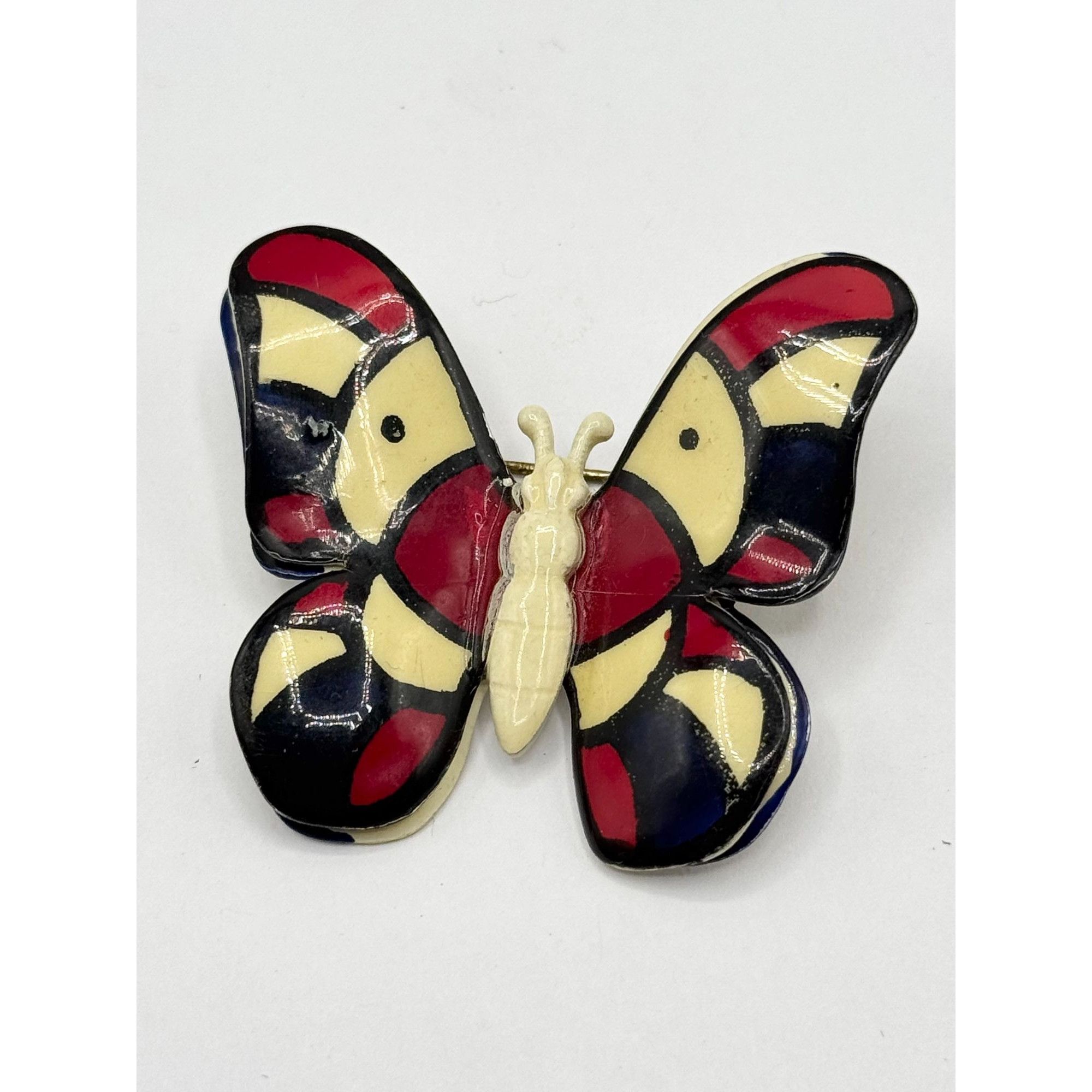 Vintage Vintage Made in W Germany Butterfly Brooch Pin Size ONE SIZE - 2 Thumbnail