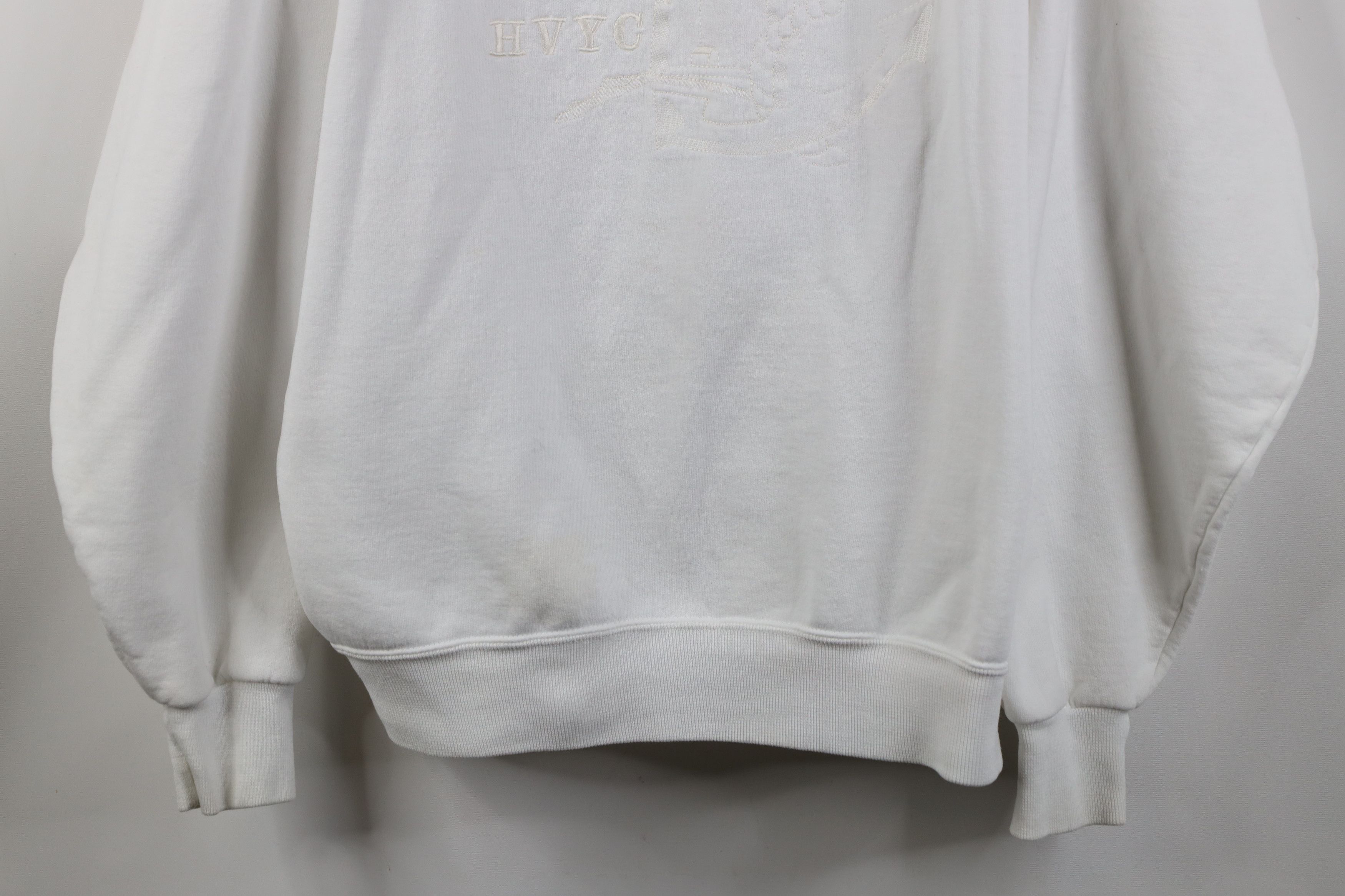 Vintage Vintage 90s View Yacht Club Ohio Crewneck Sweatshirt White Size US XXL / EU 58 / 5 - 3 Thumbnail
