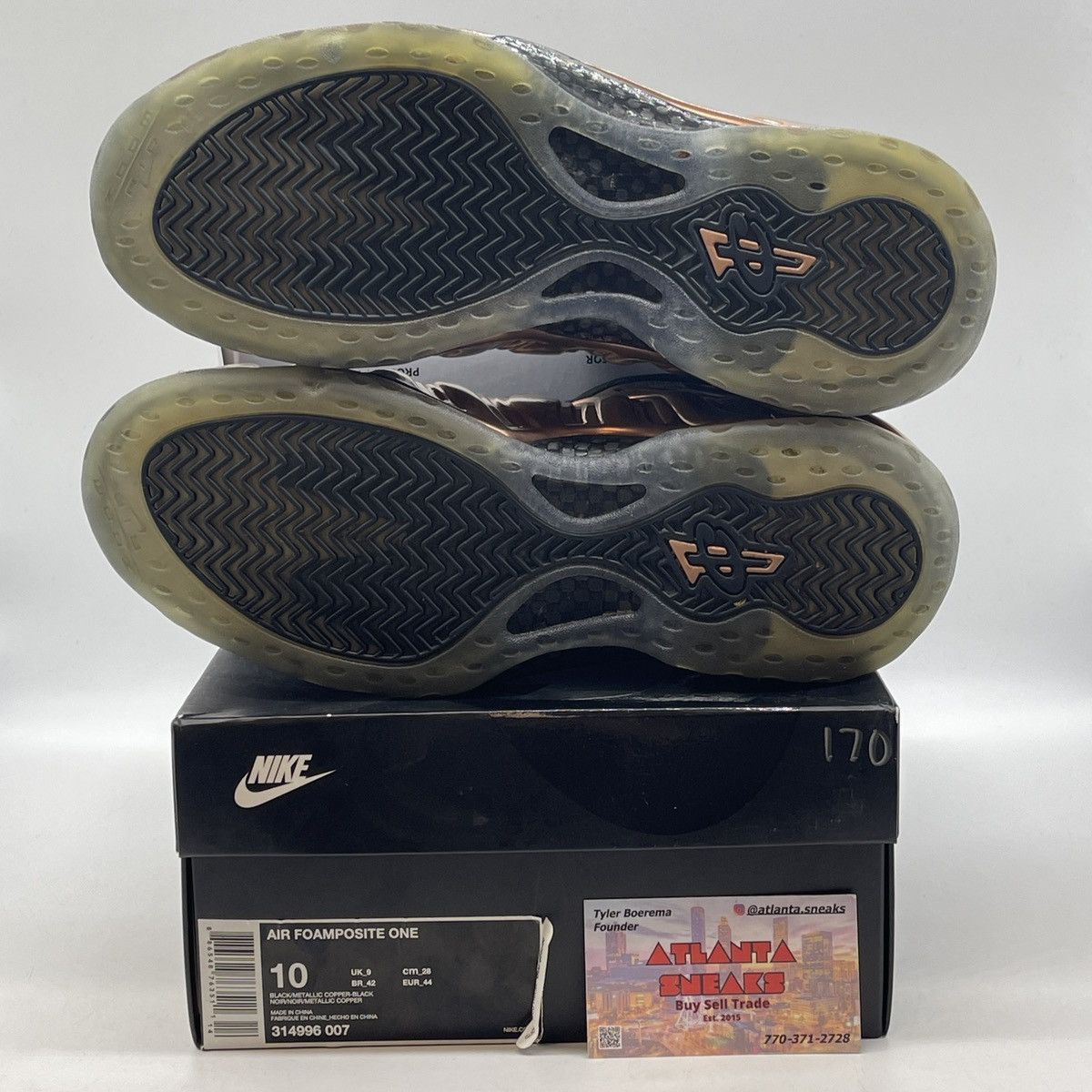 Nike Air foamposite one copper Size US 10 / EU 43 - 7 Thumbnail