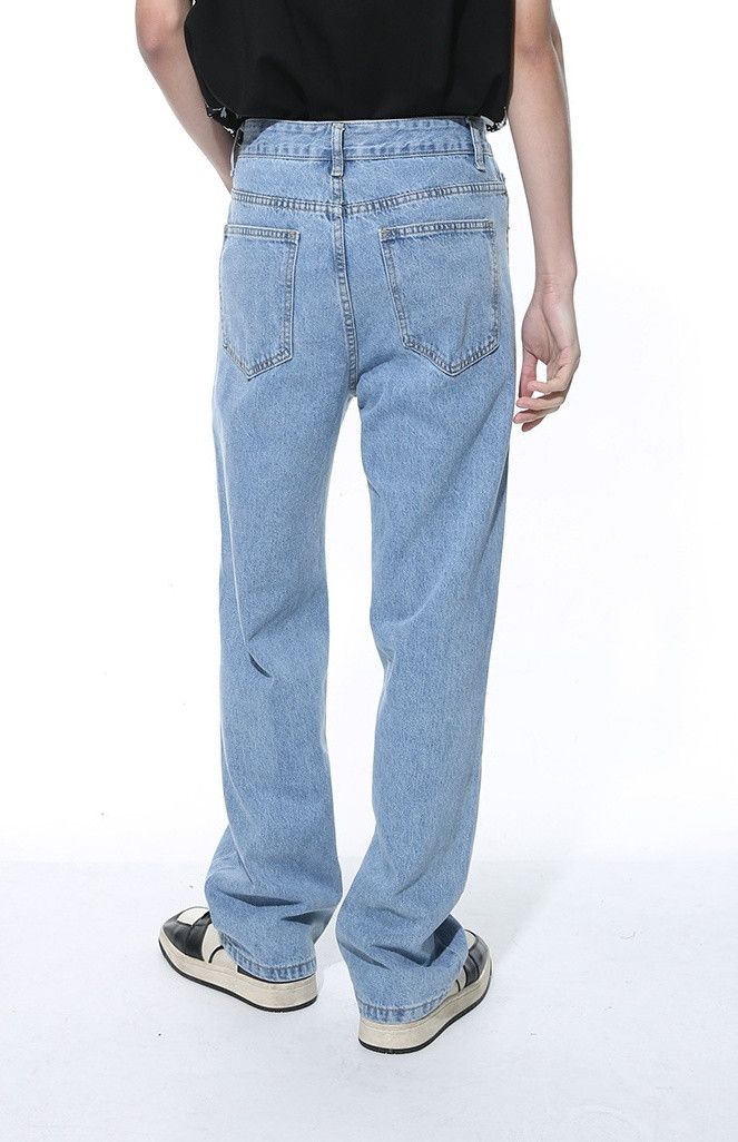 Japanese Brand × Jean Simple classic retro washed light jeans Size US 32 / EU 48 - 5 Thumbnail