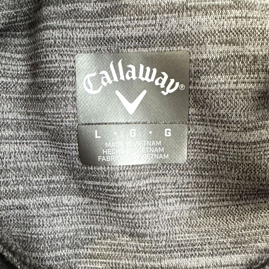 Callaway Callaway Sweatshirt Mens Large Gray Colorblock 1/4 Zip Pullover Logo Outdoor Walking Shirt Size US L / EU 52-54 / 3 - 6 Thumbnail