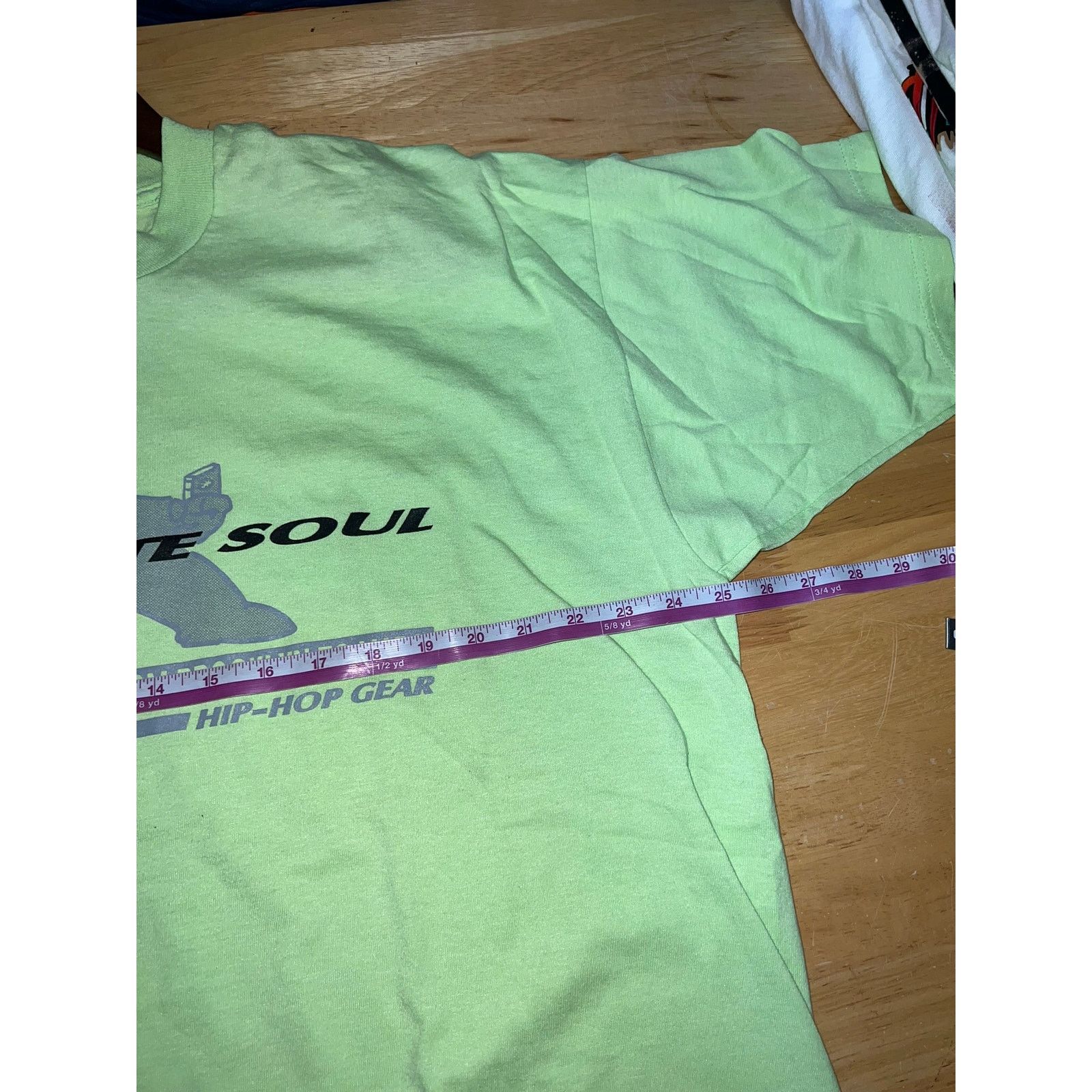 Vintage Vintage Dynamite Soul Shirt Hip hop Gear Green Rap Tee 90s 2 Size US XXL / EU 58 / 5 - 10 Thumbnail