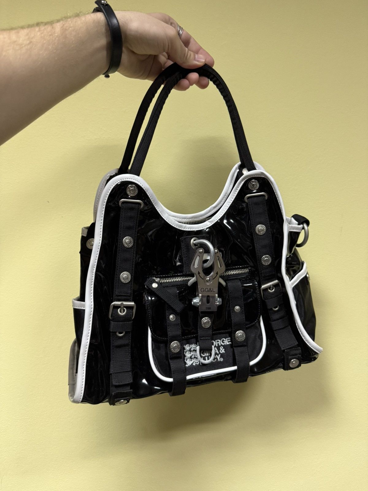 GG&L Carabiner bag petty coat george gina lucy silicon bag