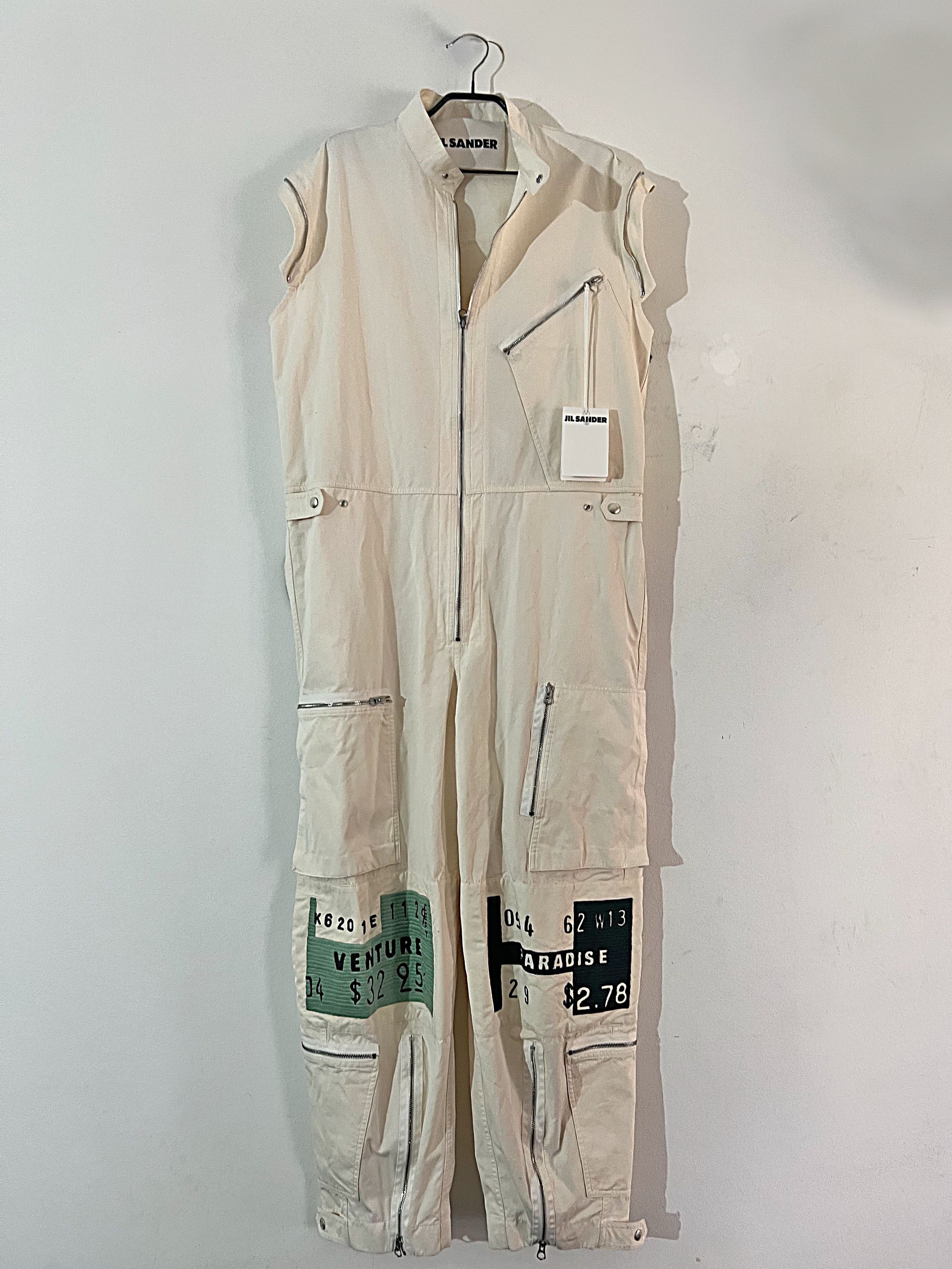 Jil Sander Jumpsuit Patched Size US 34 / EU 50 - 12 Thumbnail