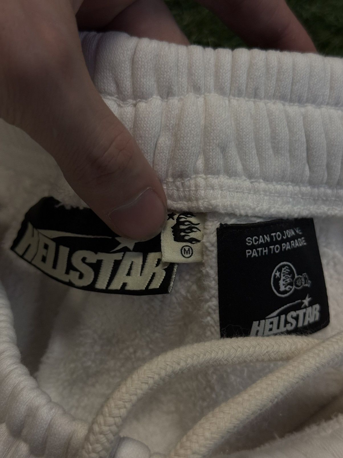 HELLSTAR Hellstar Records White Shorts Size Medium (NEW) Size US 30 / EU 46 - 8 Thumbnail