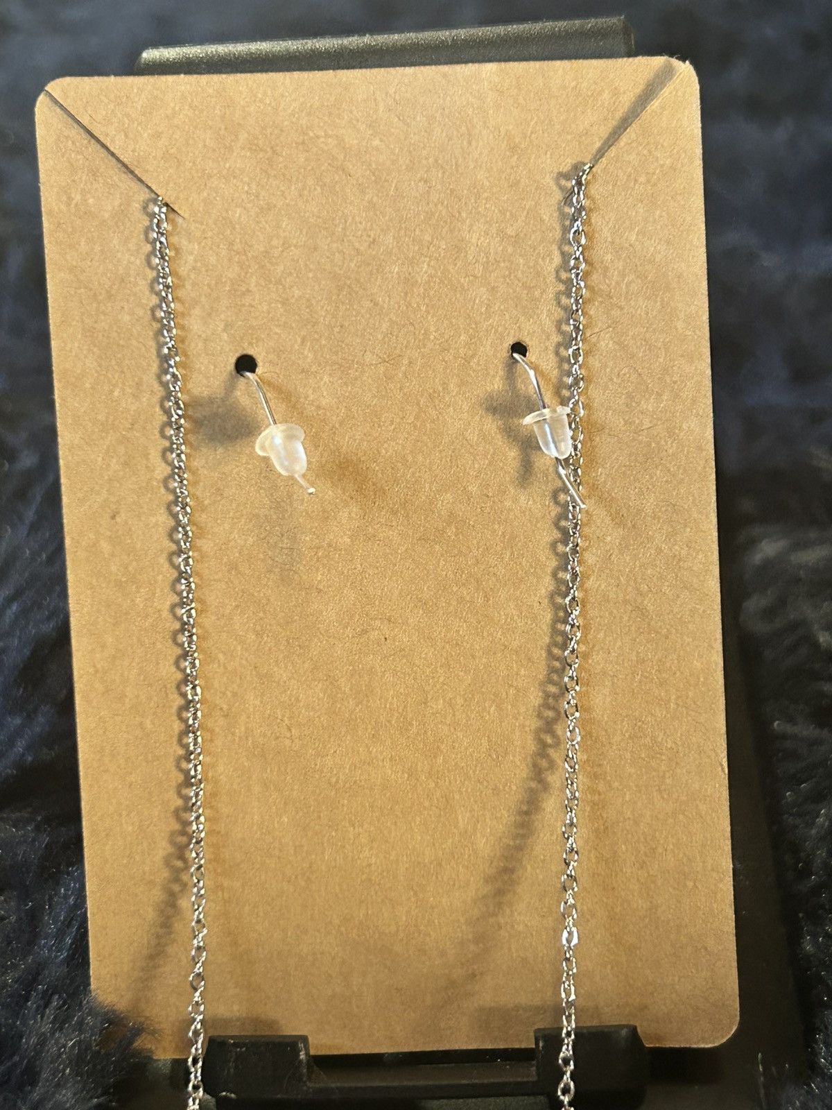 Handmade Handcrafted green crackle glass pearl cat eye necklace set Size ONE SIZE - 3 Thumbnail