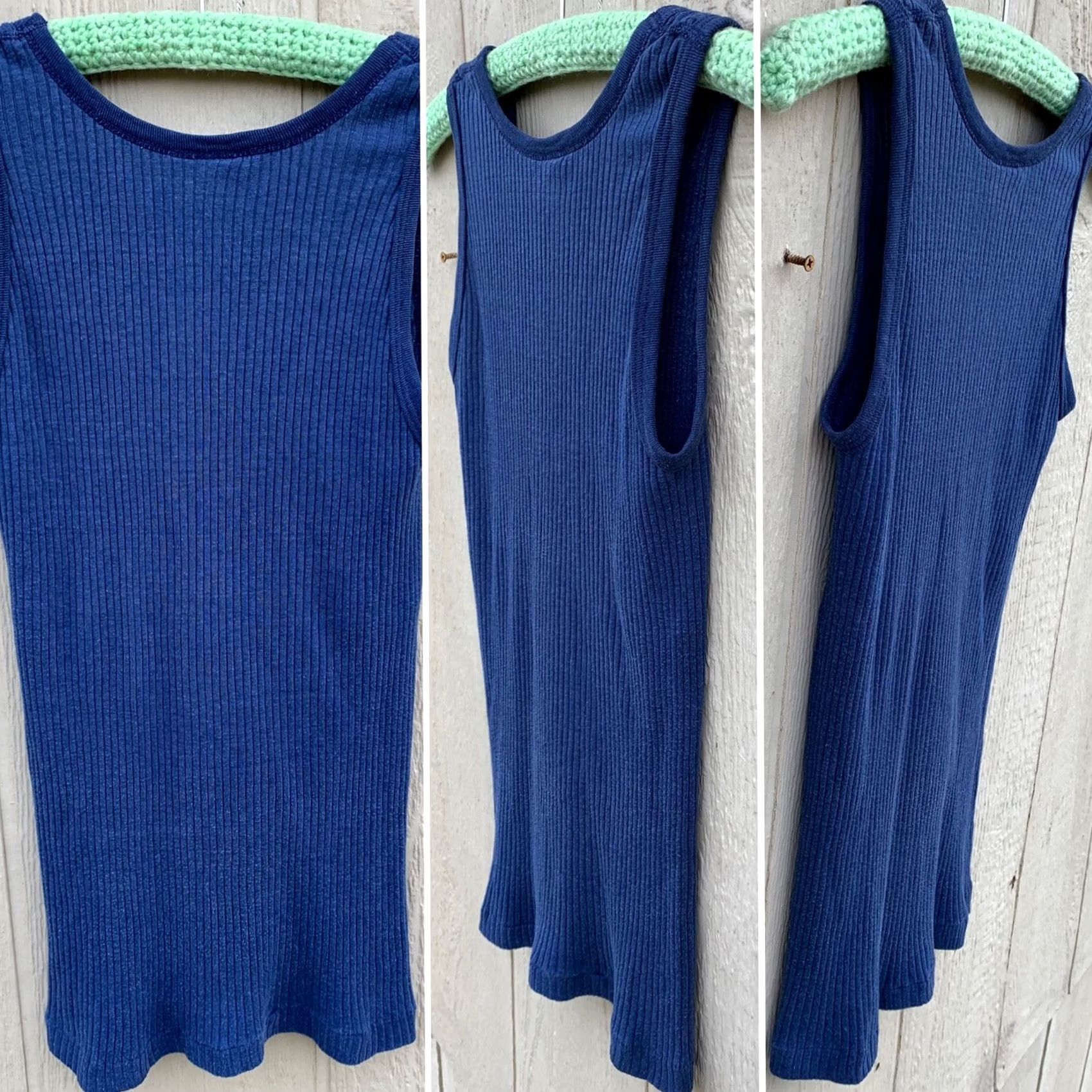 Vintage VINTAGE Kmart Collinsville River Rat Tank Top Shirt M Blue 50/50 Kodel Polyester Cotton Graphic Sportswear/Beach Mens Women Girls Size M / US 6-8 / IT 42-44 - 5 Thumbnail