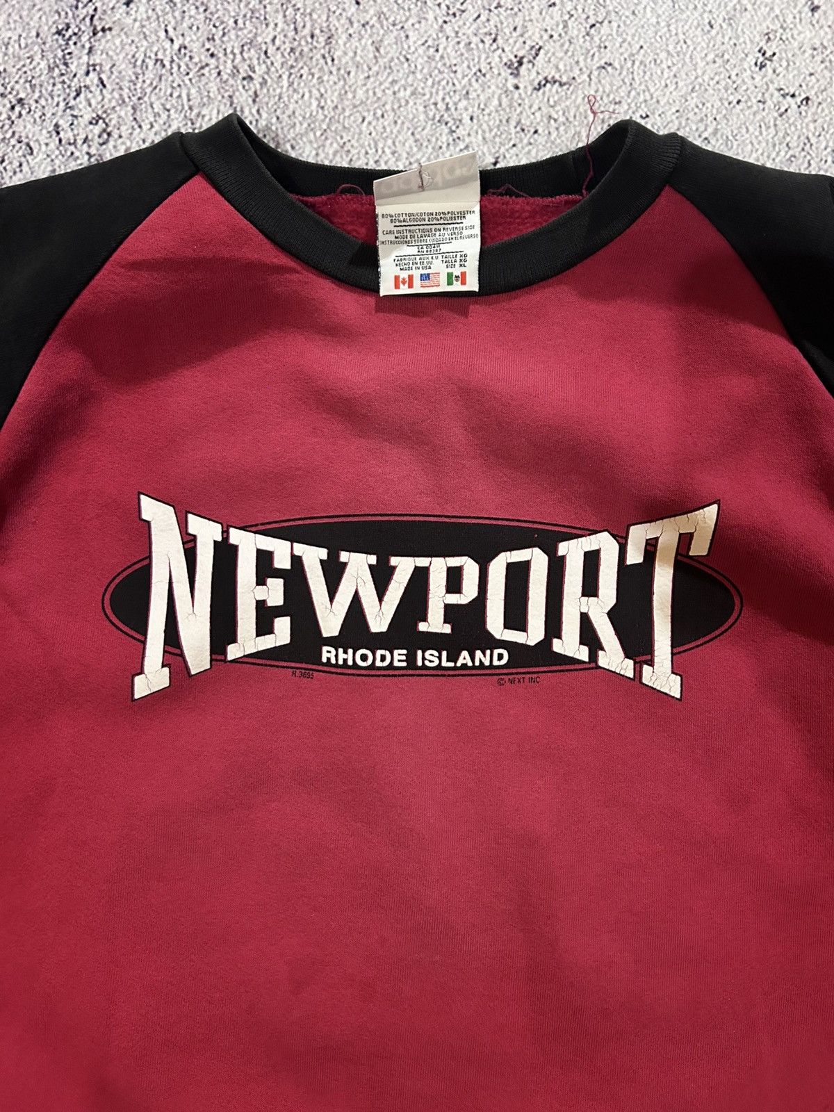 Adidas Adidas Newport Rhode Island Made in USA Vintage Size US XL / EU 56 / 4 - 3 Thumbnail