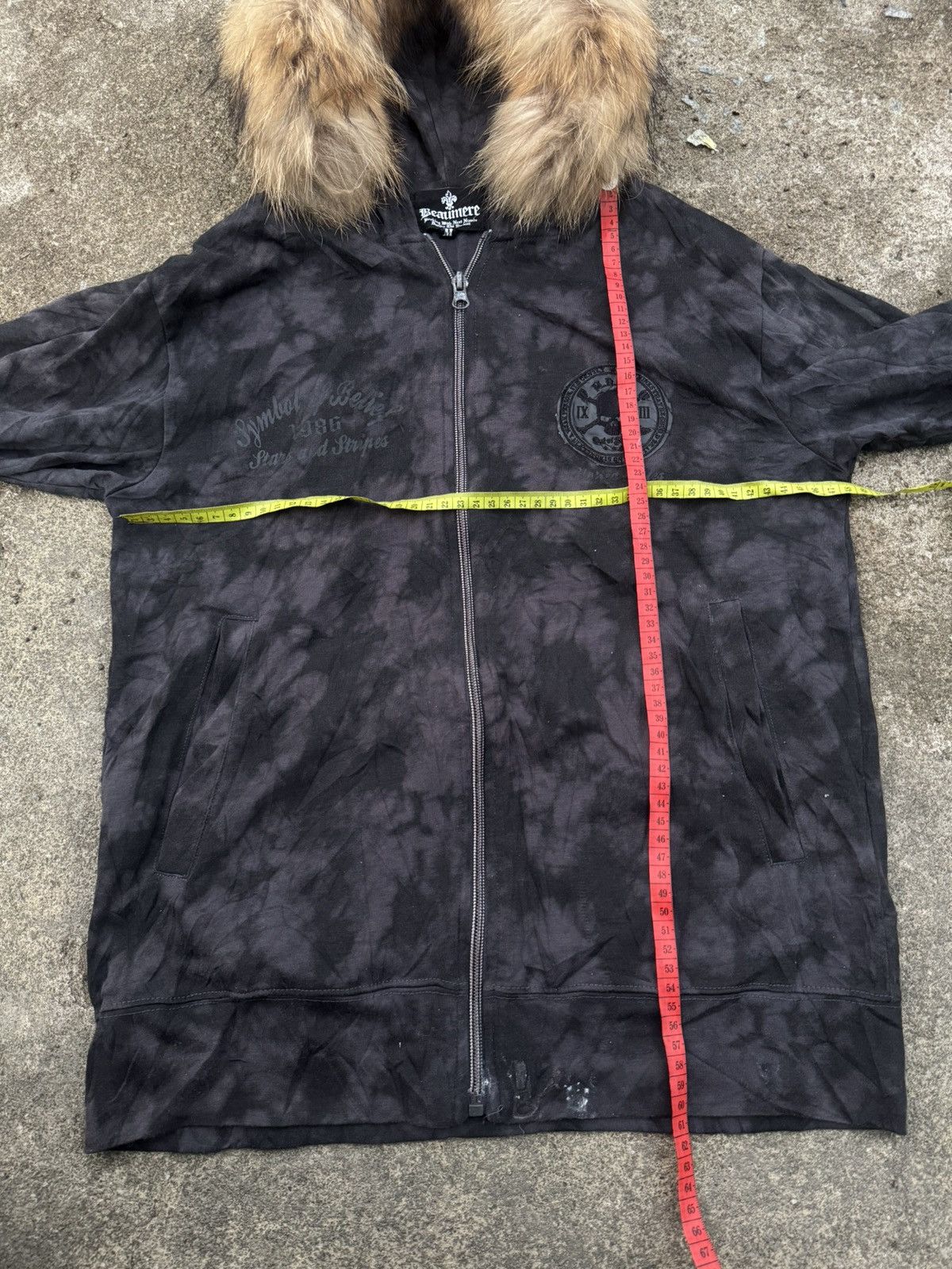 Tornado Mart Beaumere Skulls Fur Soft Hoodie Japan Size US M / EU 48-50 / 2 - 6 Thumbnail