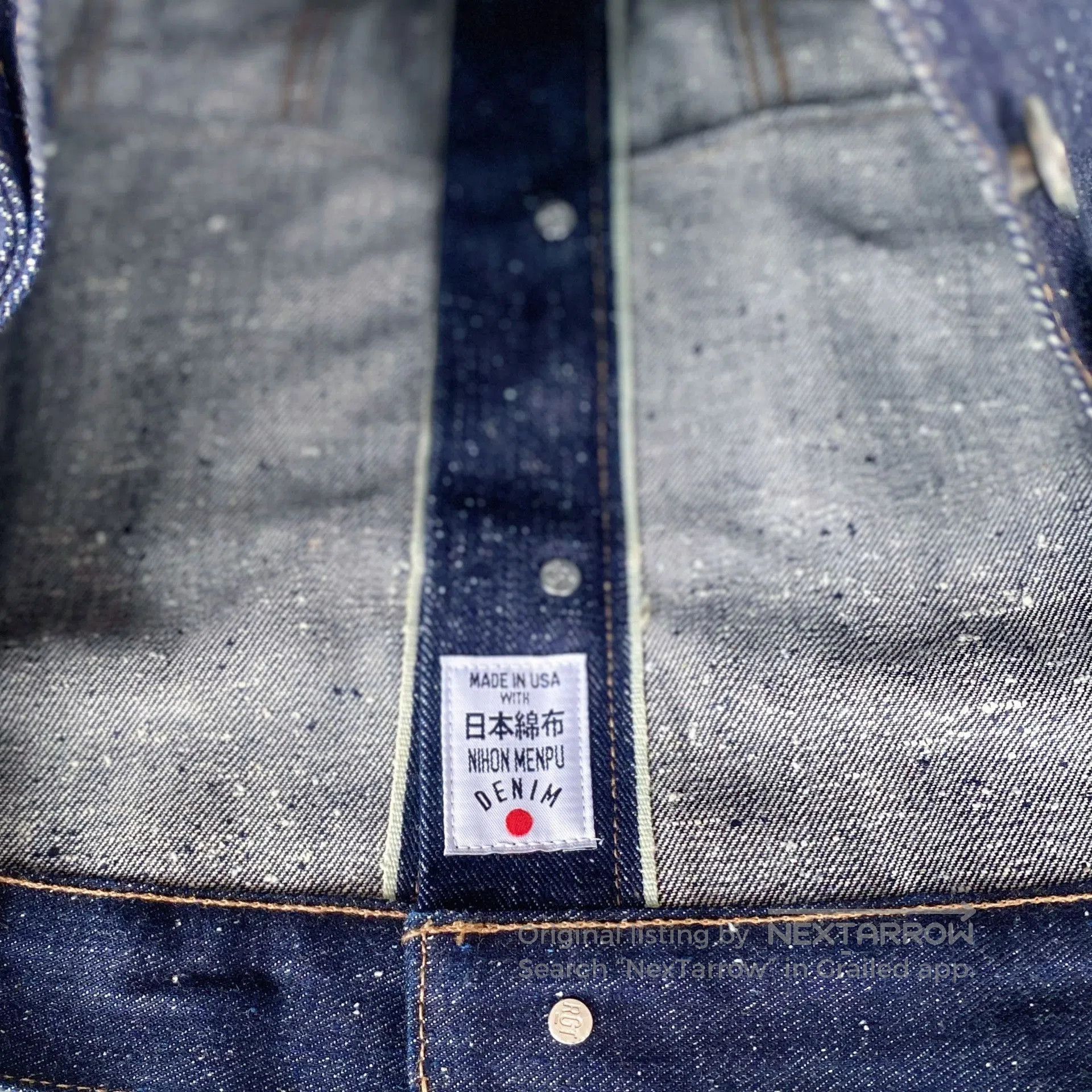 R13 RGT 14oz Cotton. Size US XS / EU 42 / 0 - 6 Thumbnail