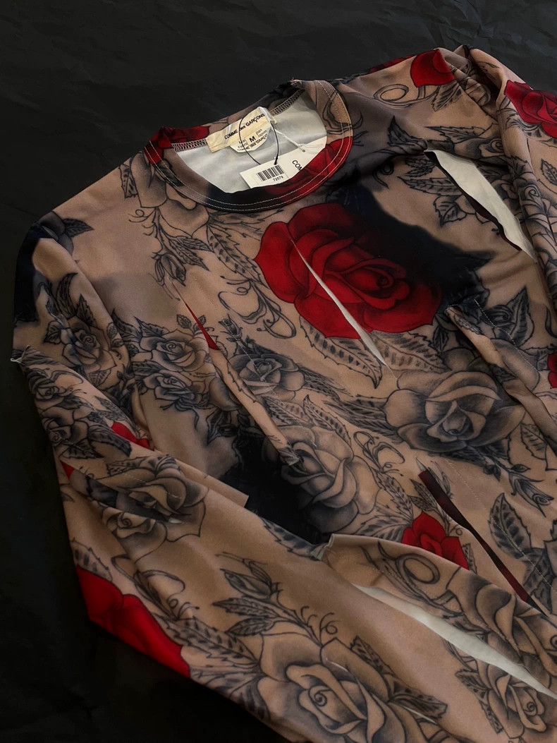 Comme des Garcons Comme Des Garcons Rose series Rose Undershirt Size M / US 6-8 / IT 42-44 - 4 Thumbnail