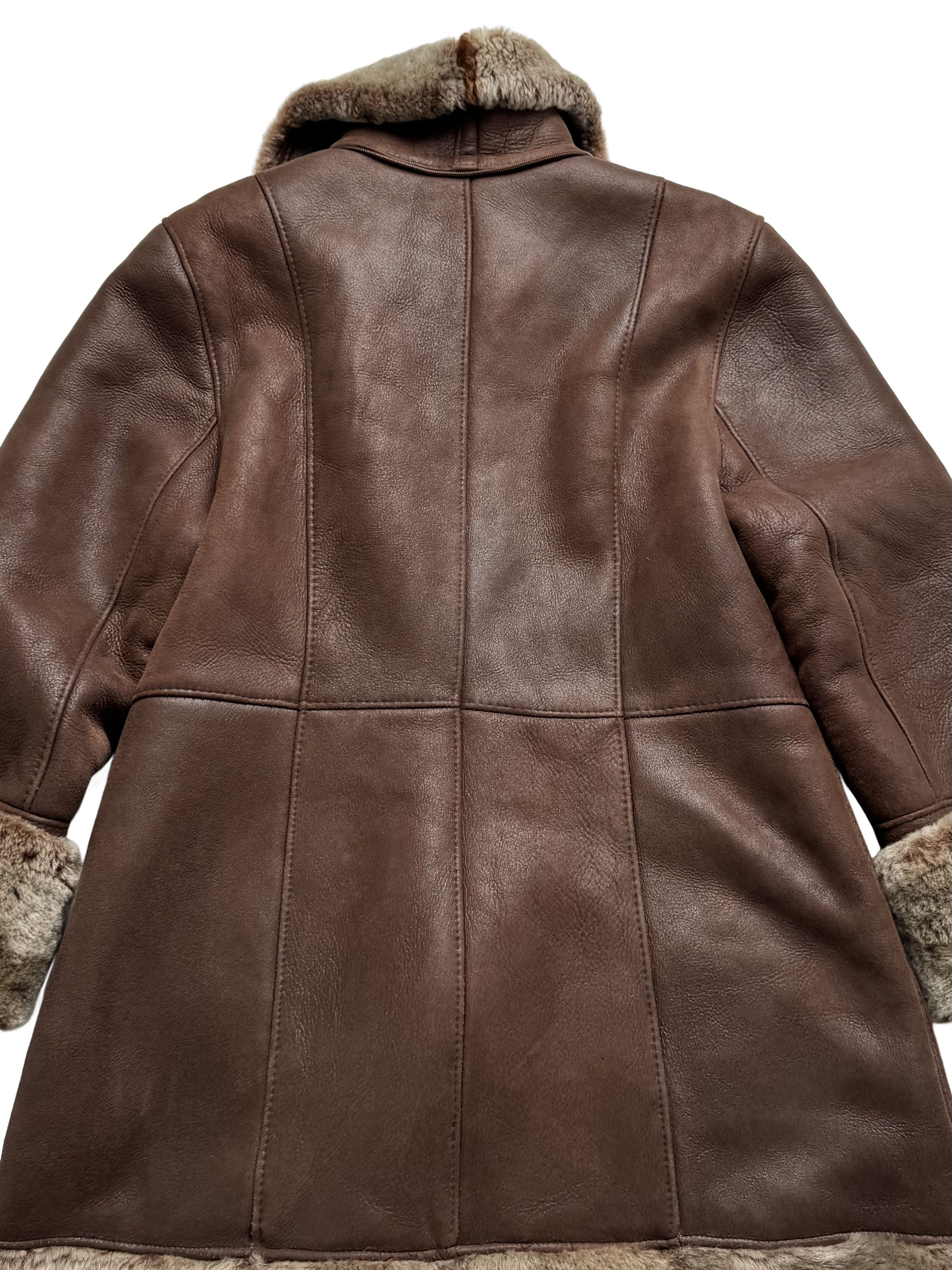 Vintage Vintage Real Sheepskin Coat Size L / US 10 / IT 46 - 15 Thumbnail