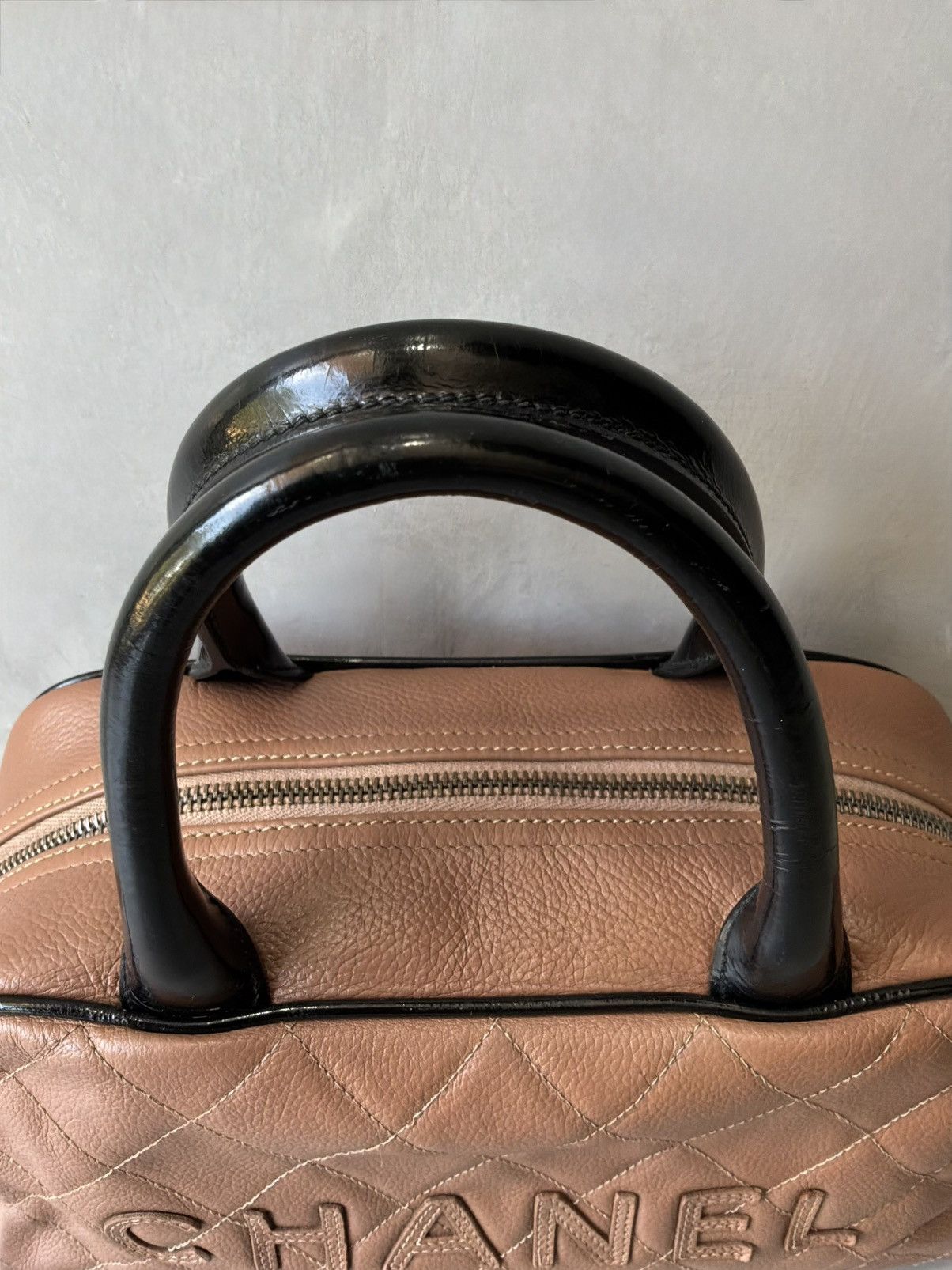 Chanel Chanel - Quilted Script - Small Bowling Bag Size ONE SIZE - 6 Thumbnail