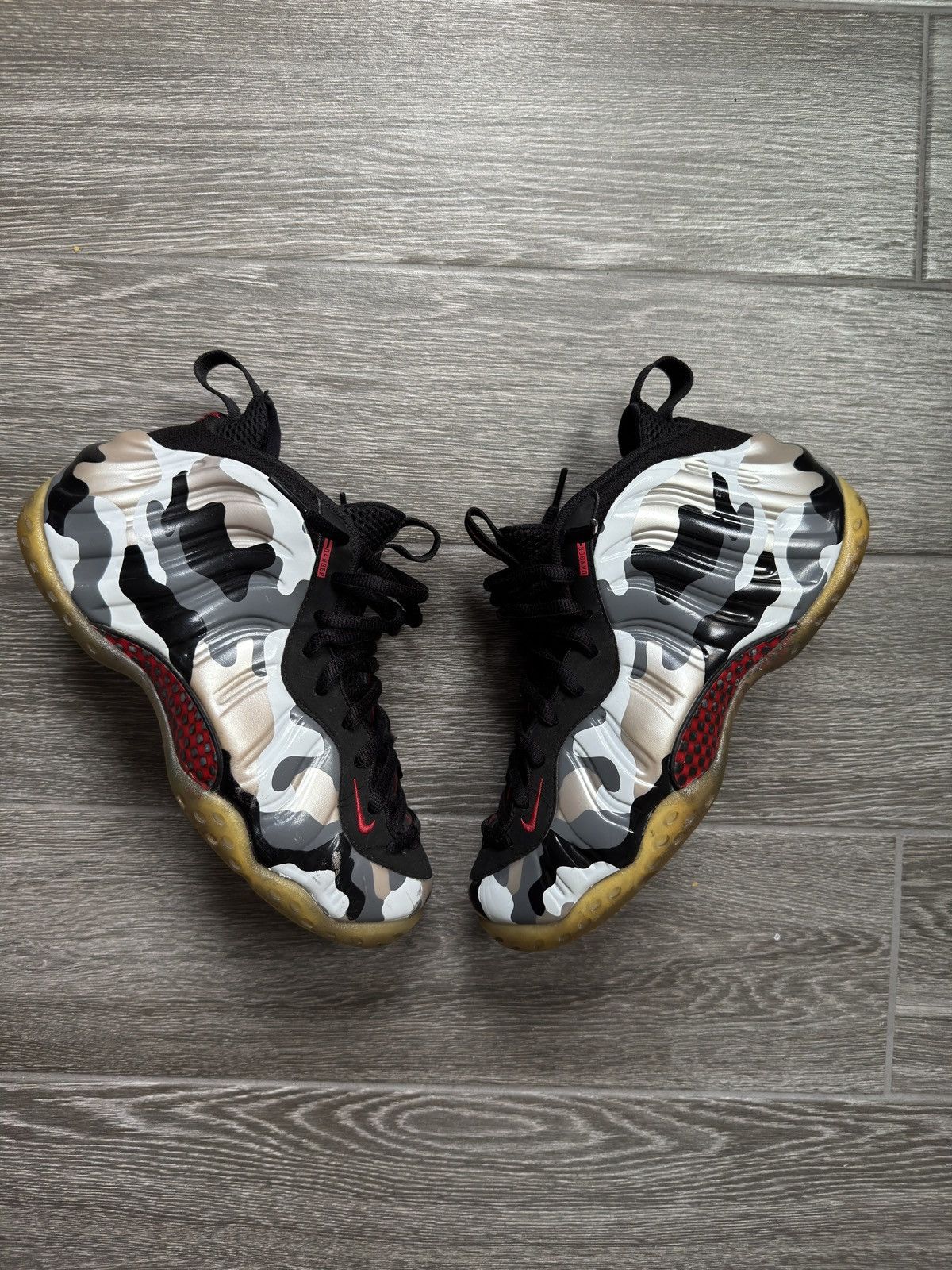 Nike Size 7.5 - Nike Air Foamposite One PRM Fighter Jet Size US 7.5 / EU 40-41 - 3 Thumbnail