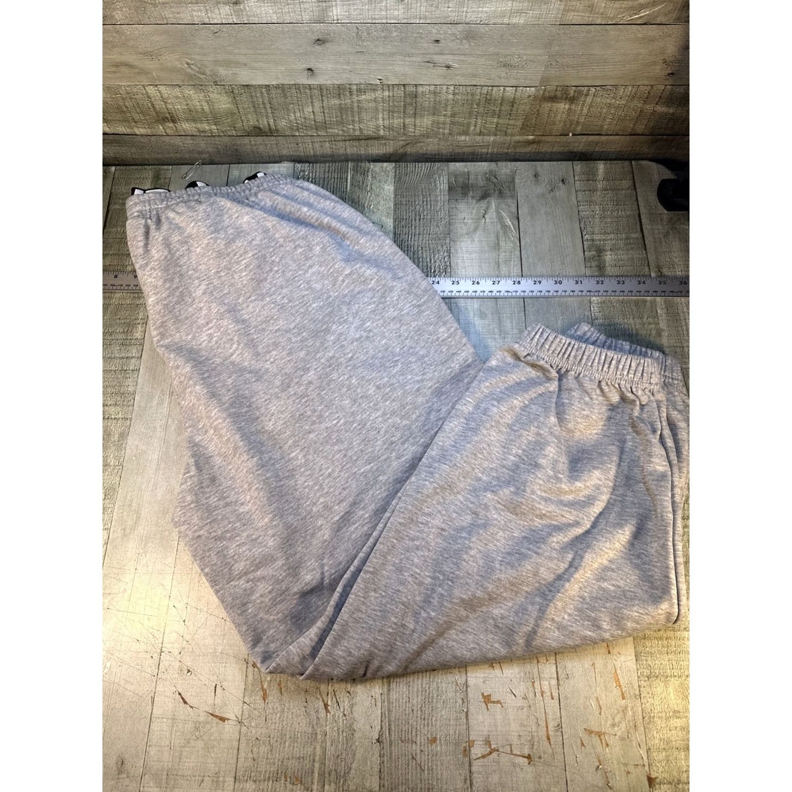 Shein Shein Curve Jogger Pants Womens Size 3XL Grey Baggy Style Size 40" / US 18 - 2 Thumbnail