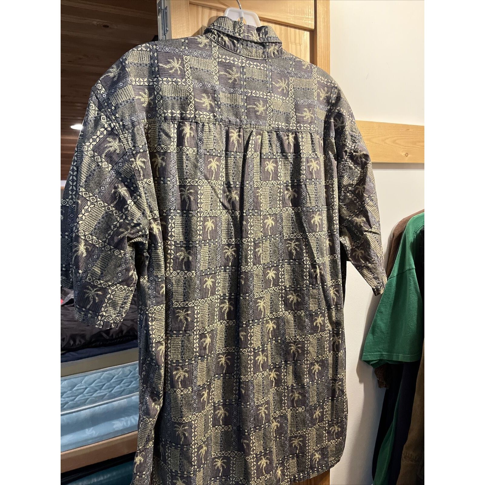 Other Cooke Street Honolulu Men’s L Tribal Print SS Cotton Shirt Size US L / EU 52-54 / 3 - 12 Thumbnail