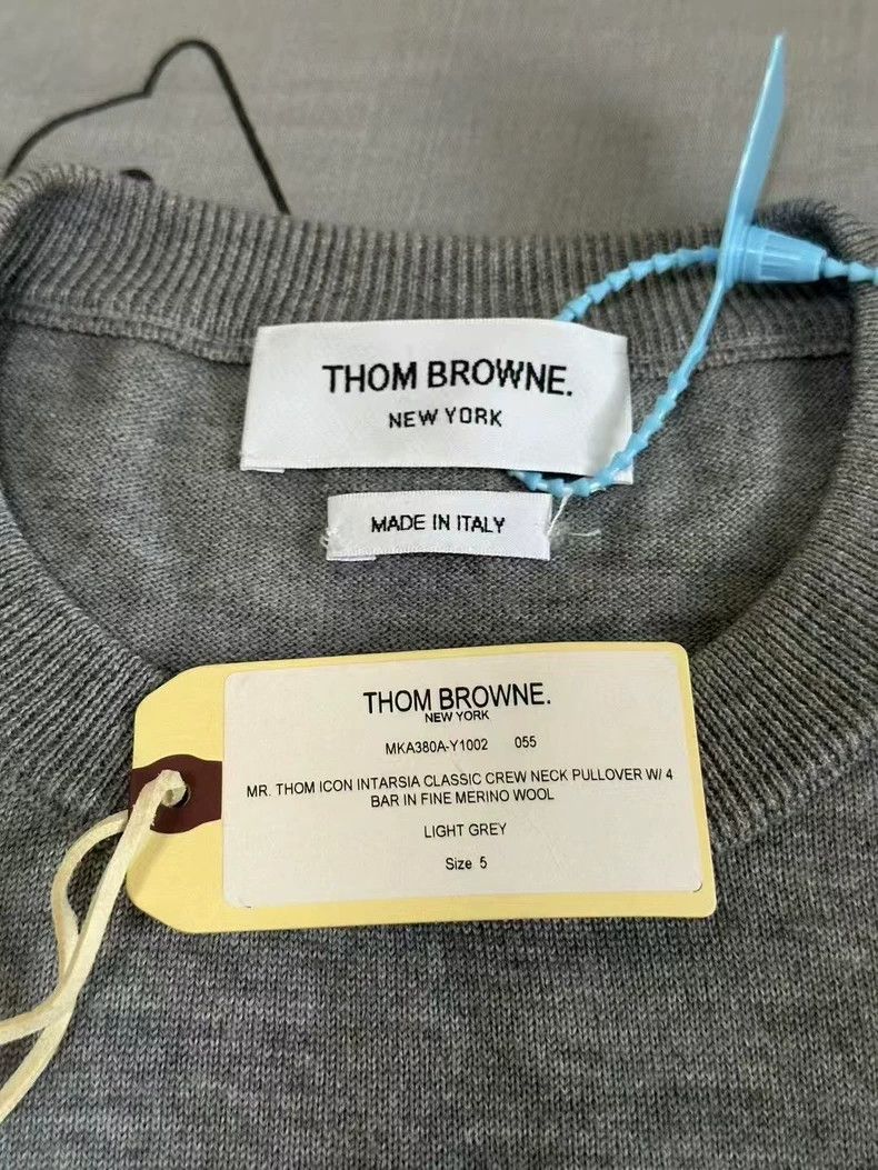 Thom Browne Thom Browne Stickman sweater 2505-Nextarrow Size US XXL / EU 58 / 5 - 3 Thumbnail