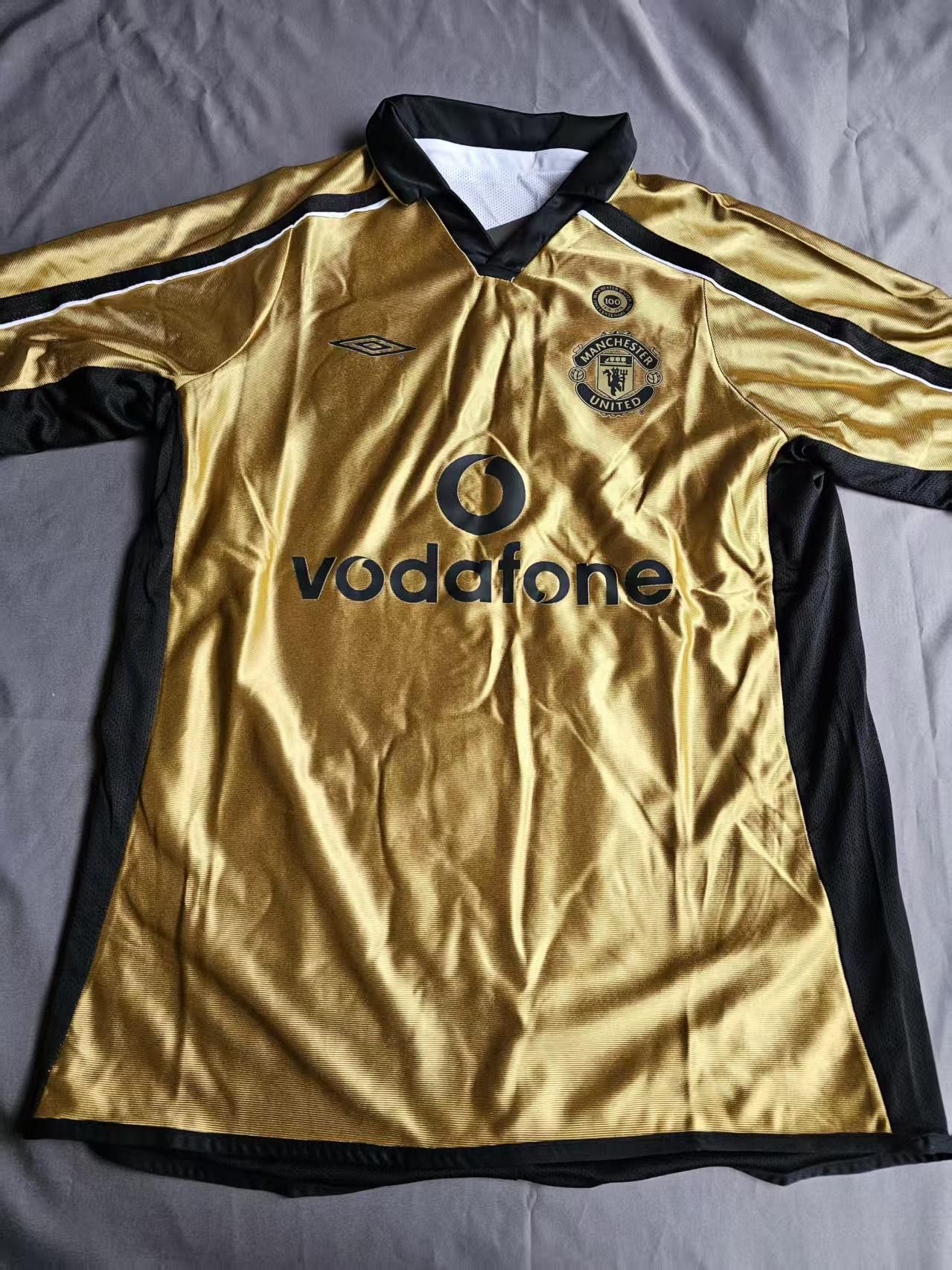 Other MUFC Jersey Away 2001 2002 Season Size US L / EU 52-54 / 3 - 1 Thumbnail