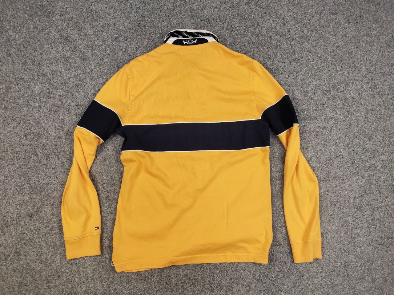 Tommy Hilfiger Vintage Tommy Hilfiger embroidered Yellow Rugby Long Sleeve Size US S / EU 44-46 / 1 - 17 Thumbnail