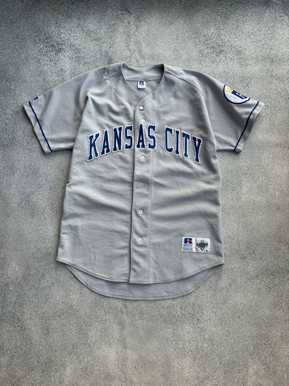 Russell Athletic Vintage Russell Athletic MLB Kansas City Royal Jersey Size US M / EU 48-50 / 2 - 1 Thumbnail