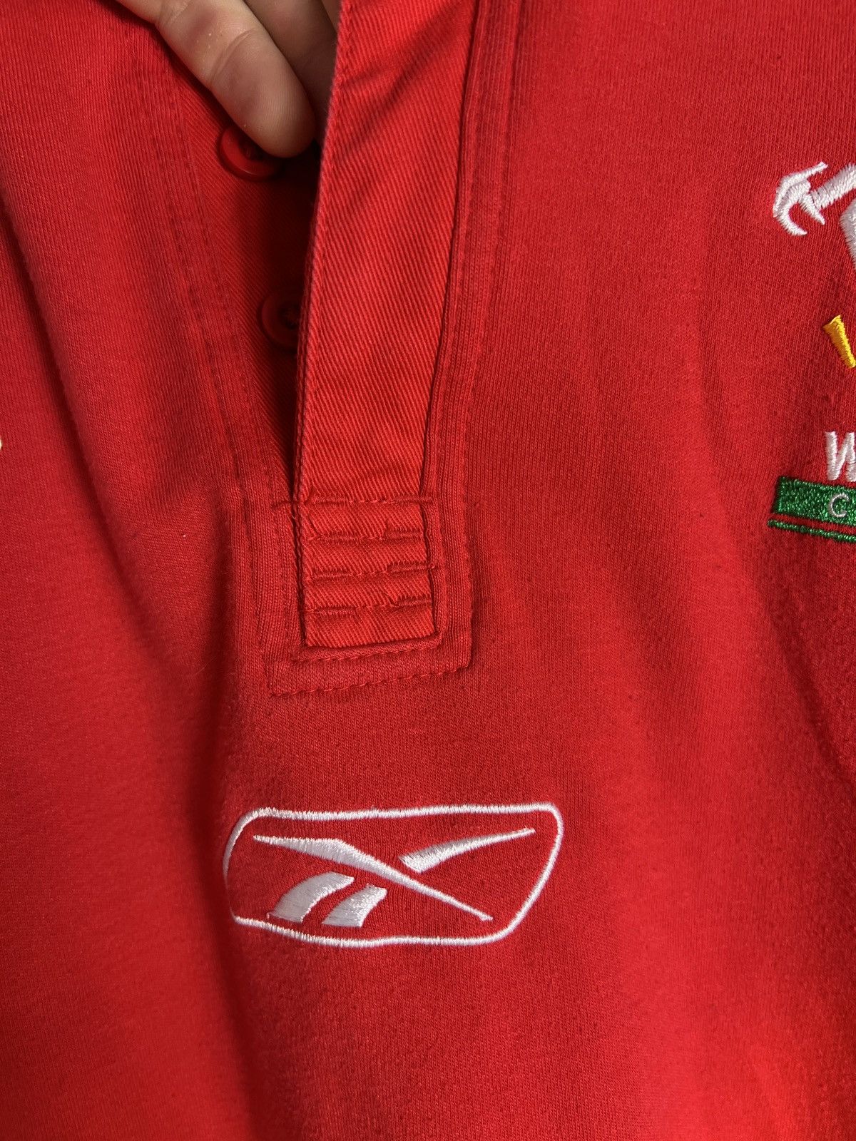 Reebok Reebok Wales Rugby Union Jersey Home 2007 World Cup Shirt Size US M / EU 48-50 / 2 - 4 Thumbnail