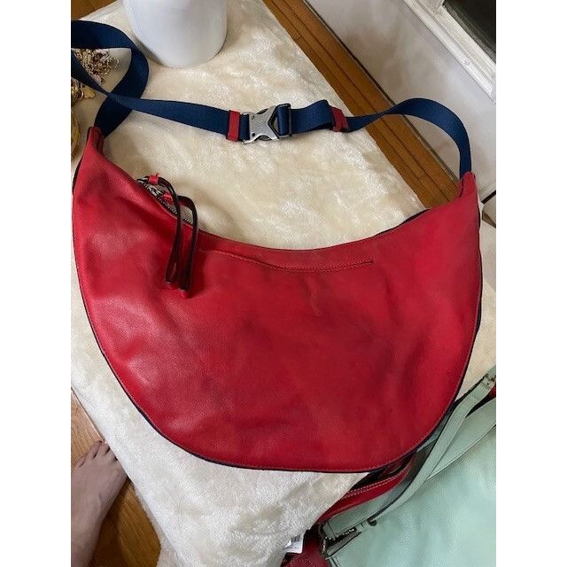 Unique Rag and Bone Riser Crossbody Bag - Red