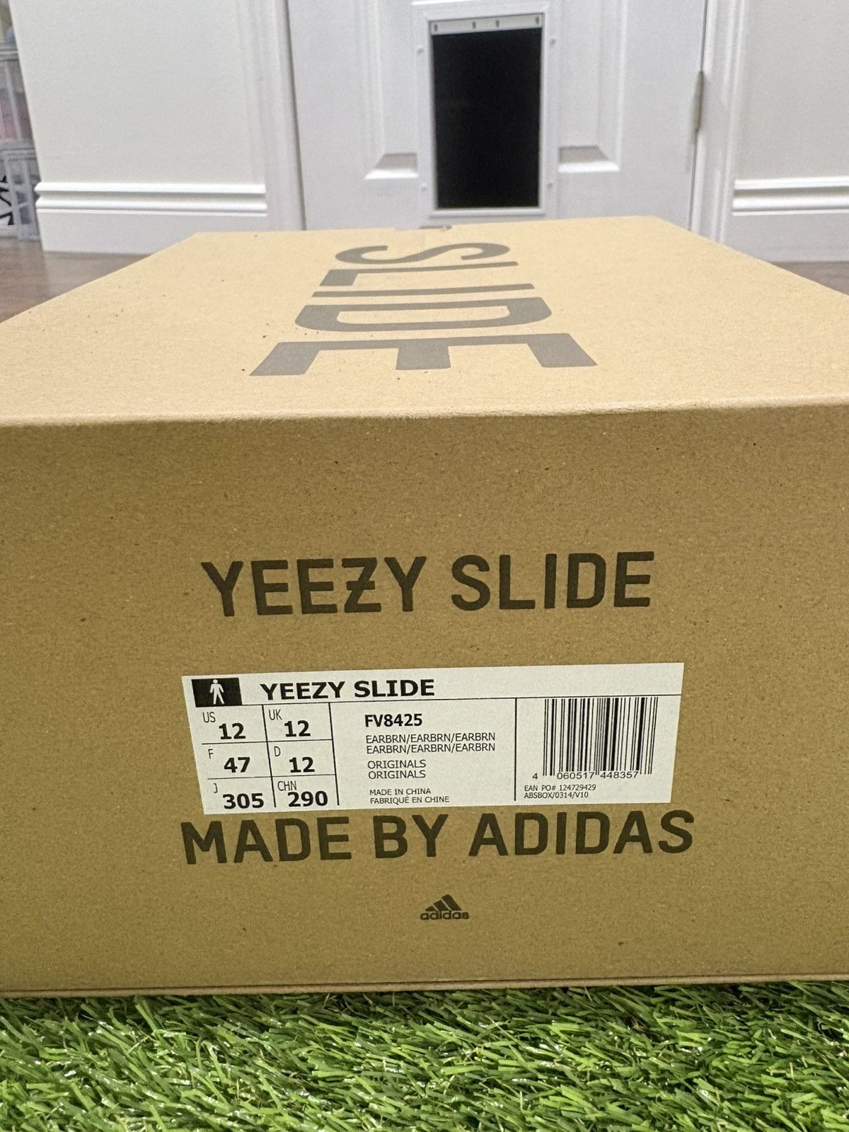 Yeezy YEEZY ADIDAS SLIDES EARTH BROWN Size US 12 / EU 45 - 2 Thumbnail