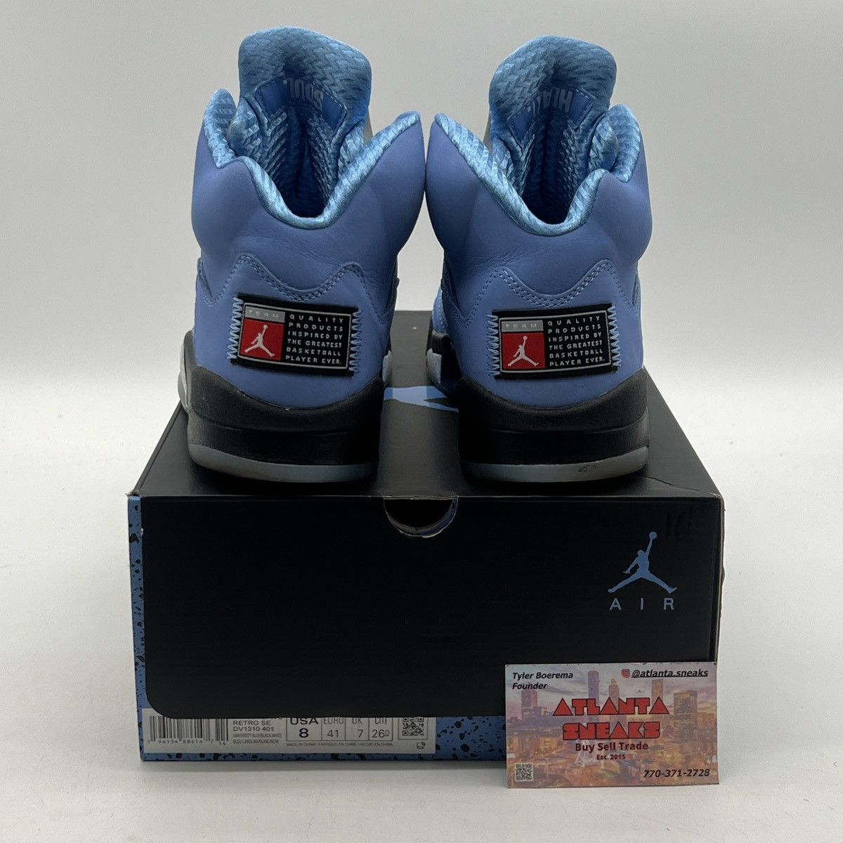 Jordan Brand Air Jordan 5 UNC Size US 8 / EU 41 - 3 Thumbnail