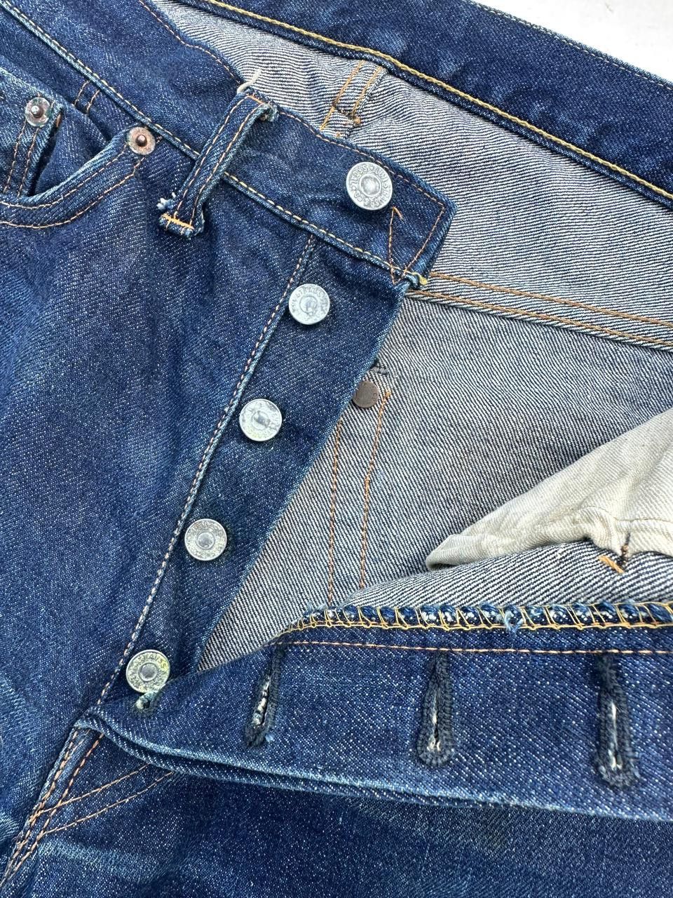 Levi's Vintage Clothing Early 1950s Levi’s 501XX Big E V-Stitch / J-Stamped Button Size US 32 / EU 48 - 5 Thumbnail