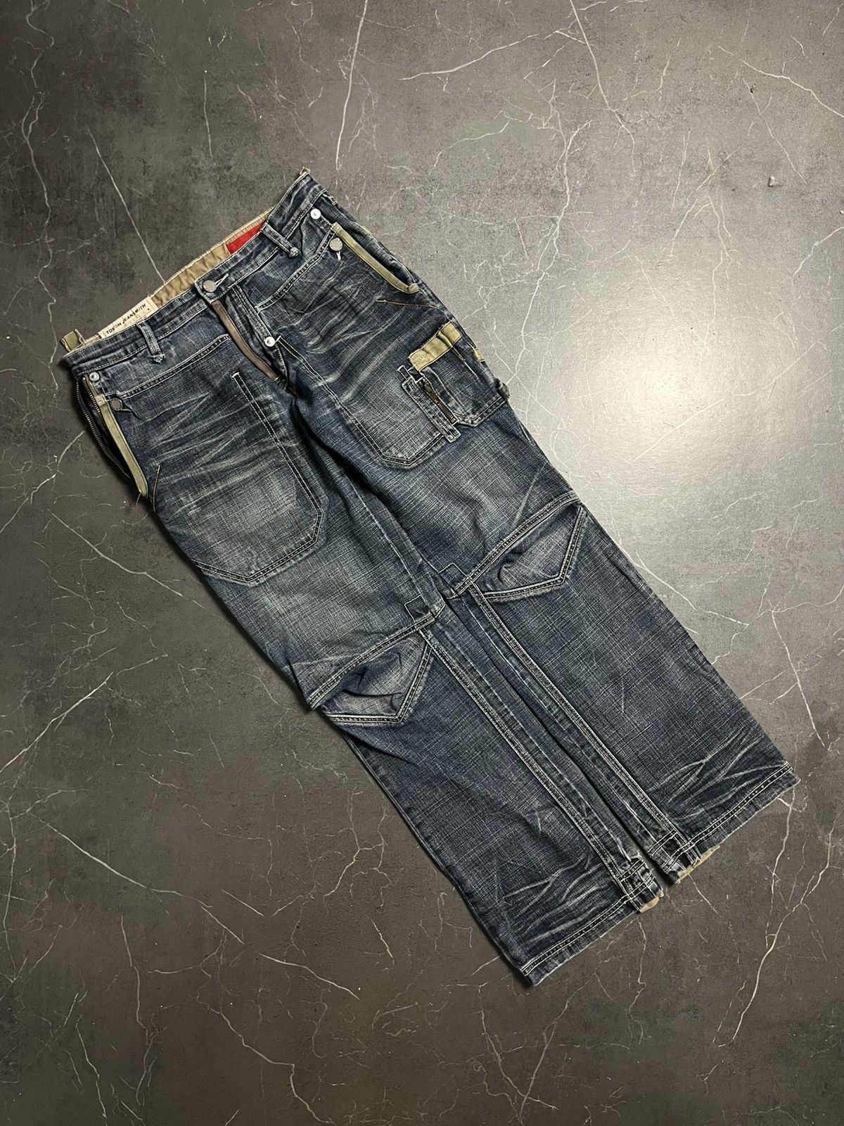 Kapital Tough Jeansmith Japenese streetwear jeans vintage 2000’s Size US 31 - 6 Thumbnail