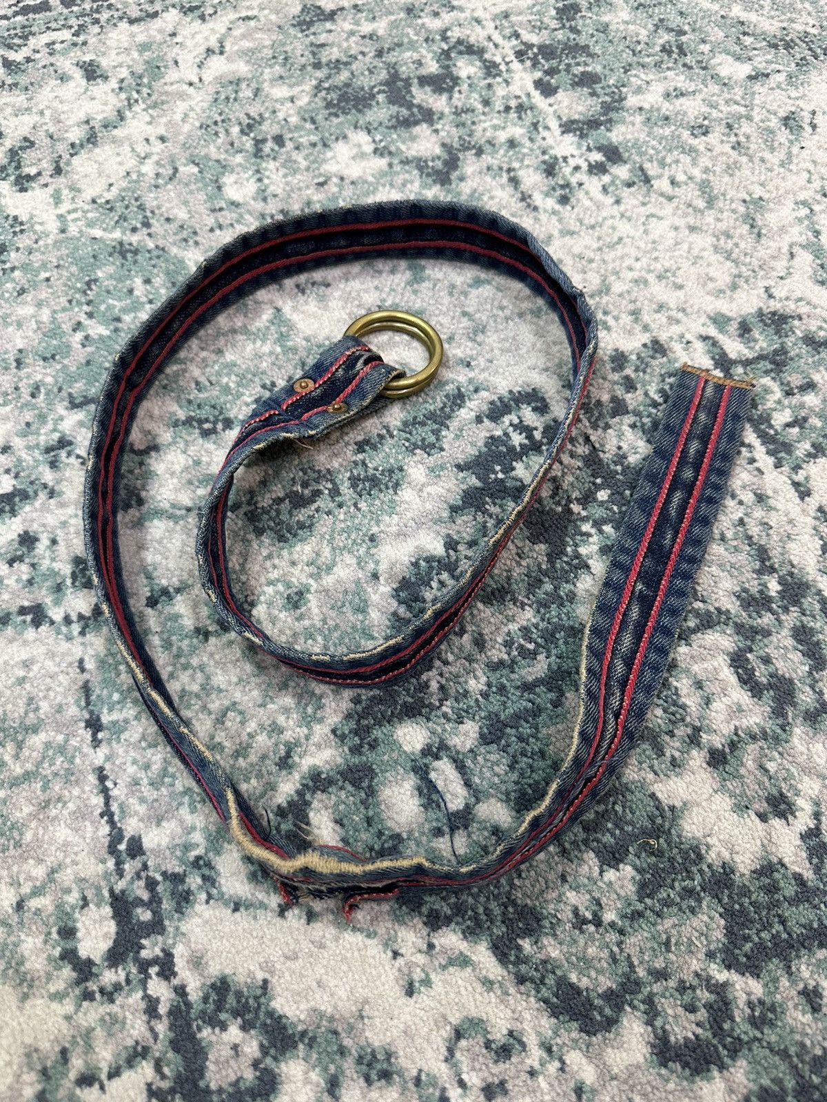 Blue Blue Japan HR Market Selvedge Denim Belt Size ONE SIZE - 1 Thumbnail