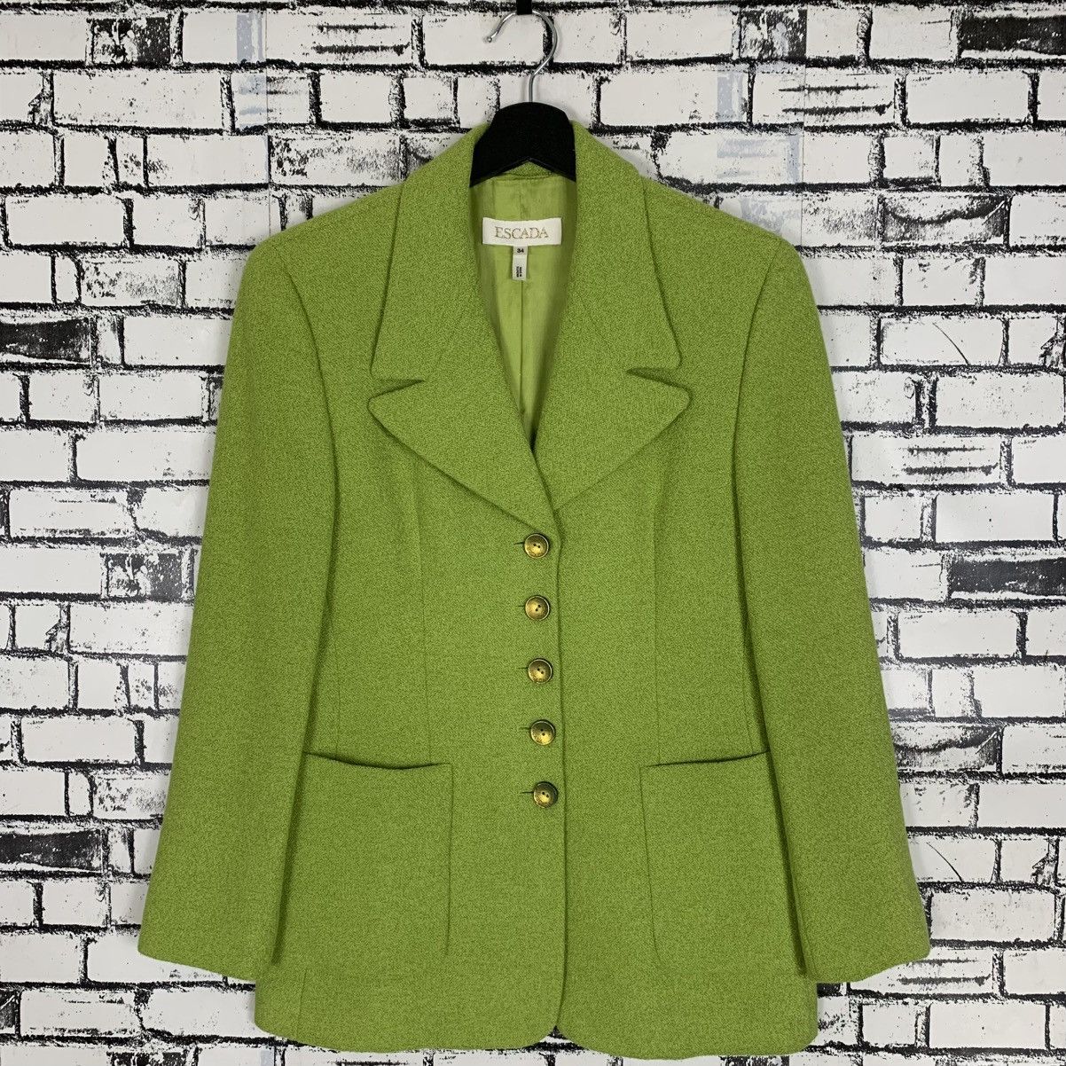 Designer × Escada × Vintage Vintage Escada Blazer Woman Blazer Size 34 Size XXS / US 00 / IT 34 - 1 Thumbnail