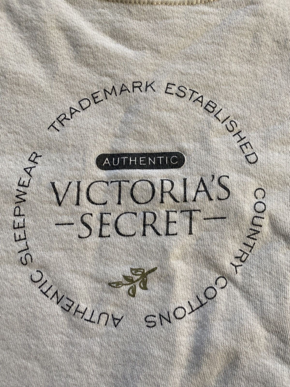Victoria's Secret × Vintage Vintage 90’s Victoria’s Secret Cropped Crewneck Sweatshirt Size S / US 4 / IT 40 - 3 Thumbnail