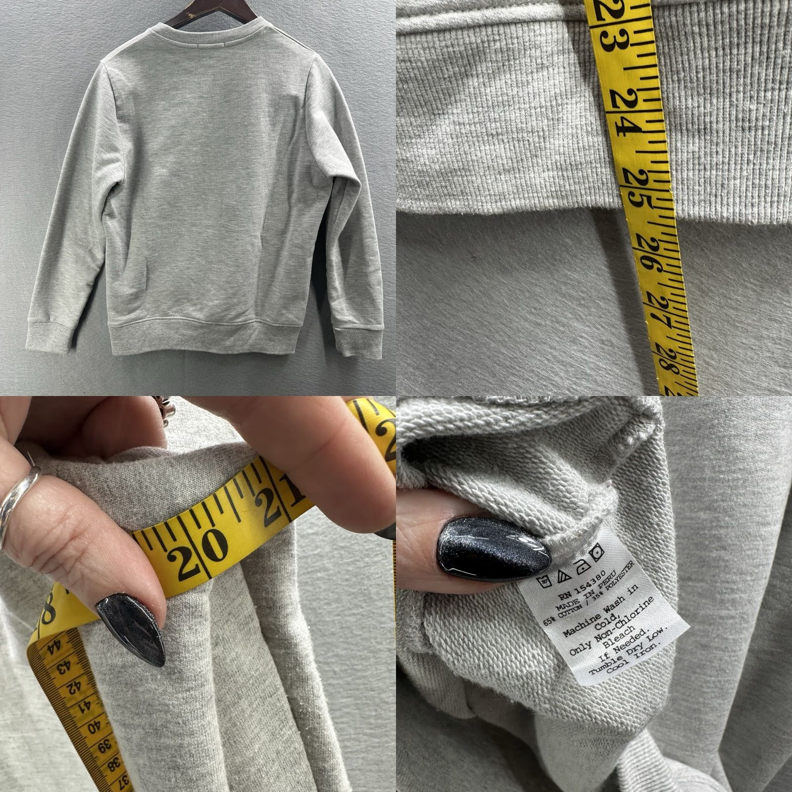 Karl Lagerfeld Proof of Concept x ADRIANNA KINAL Karl Lagerfeld Sweatshirt Womens Small Limited Shirt Womens Small Gray Sweatshirt 90s Classic Mens? Size S / US 4 / IT 40 - 8 Thumbnail