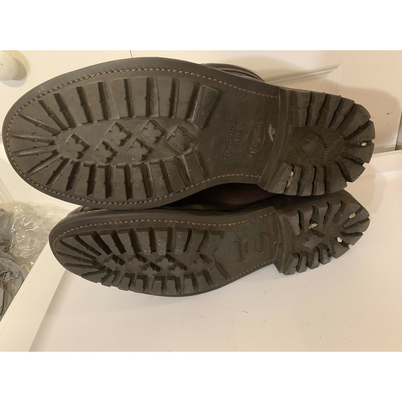 Ted Baker Boots ITSHIDE Commando Sole Size 10 Brown