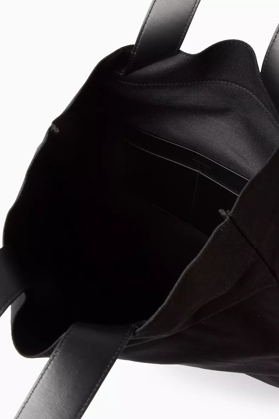 Jil Sander o1mt1gz0725 Size: OS / Tote Bag in Canvas in Black Size ONE SIZE - 4 Thumbnail