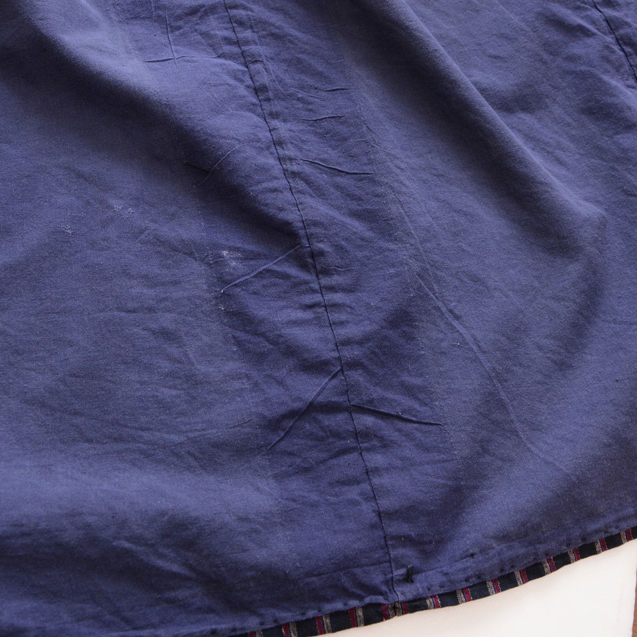 Japanese Brand Vintage Japanese Noragi Jacket Indigo Stripe Cotton Size US M / EU 48-50 / 2 - 4 Thumbnail