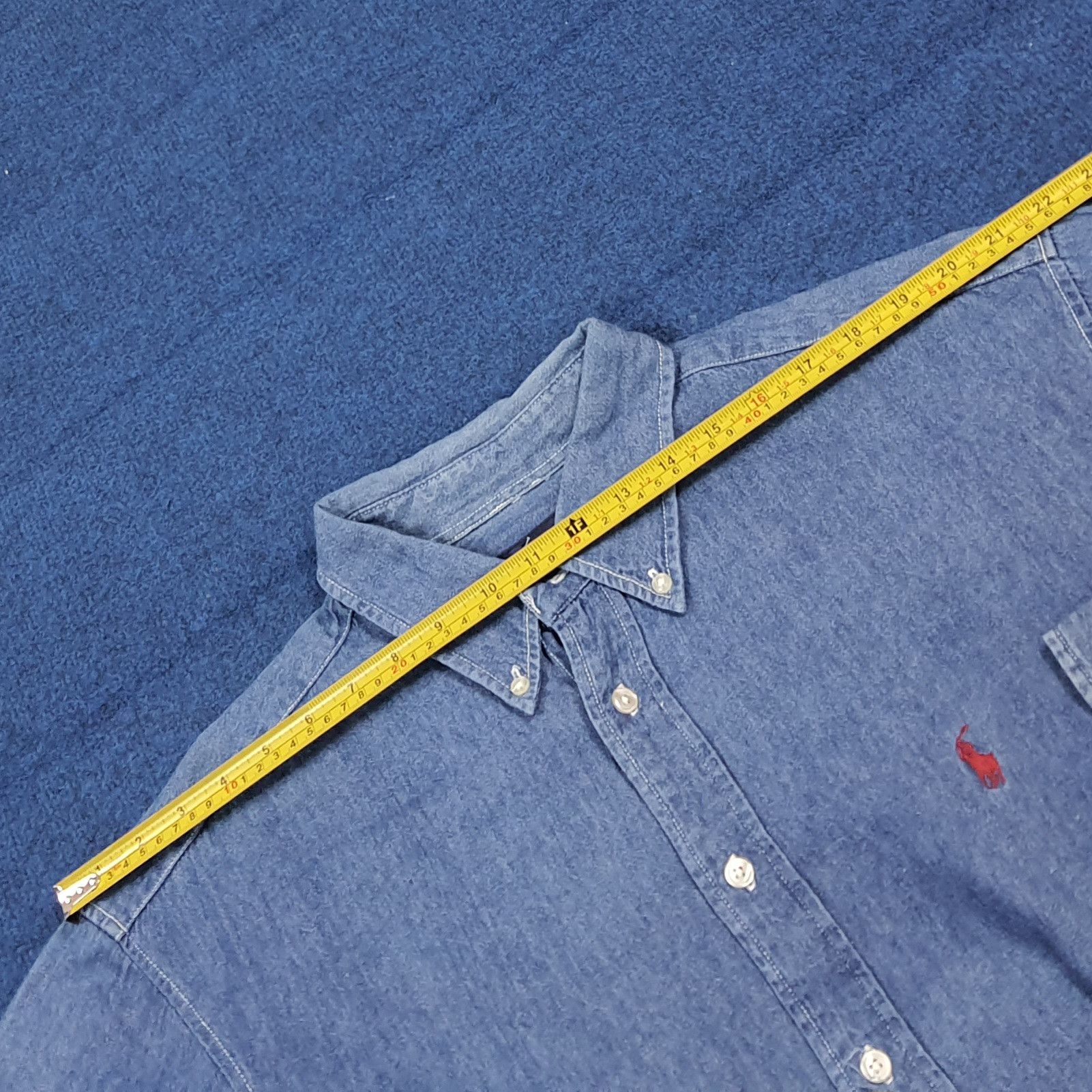 Polo Ralph Lauren Vintage Ralph Lauren Denim Style Button Up Shirt C294N27 Size US XL / EU 56 / 4 - 8 Thumbnail