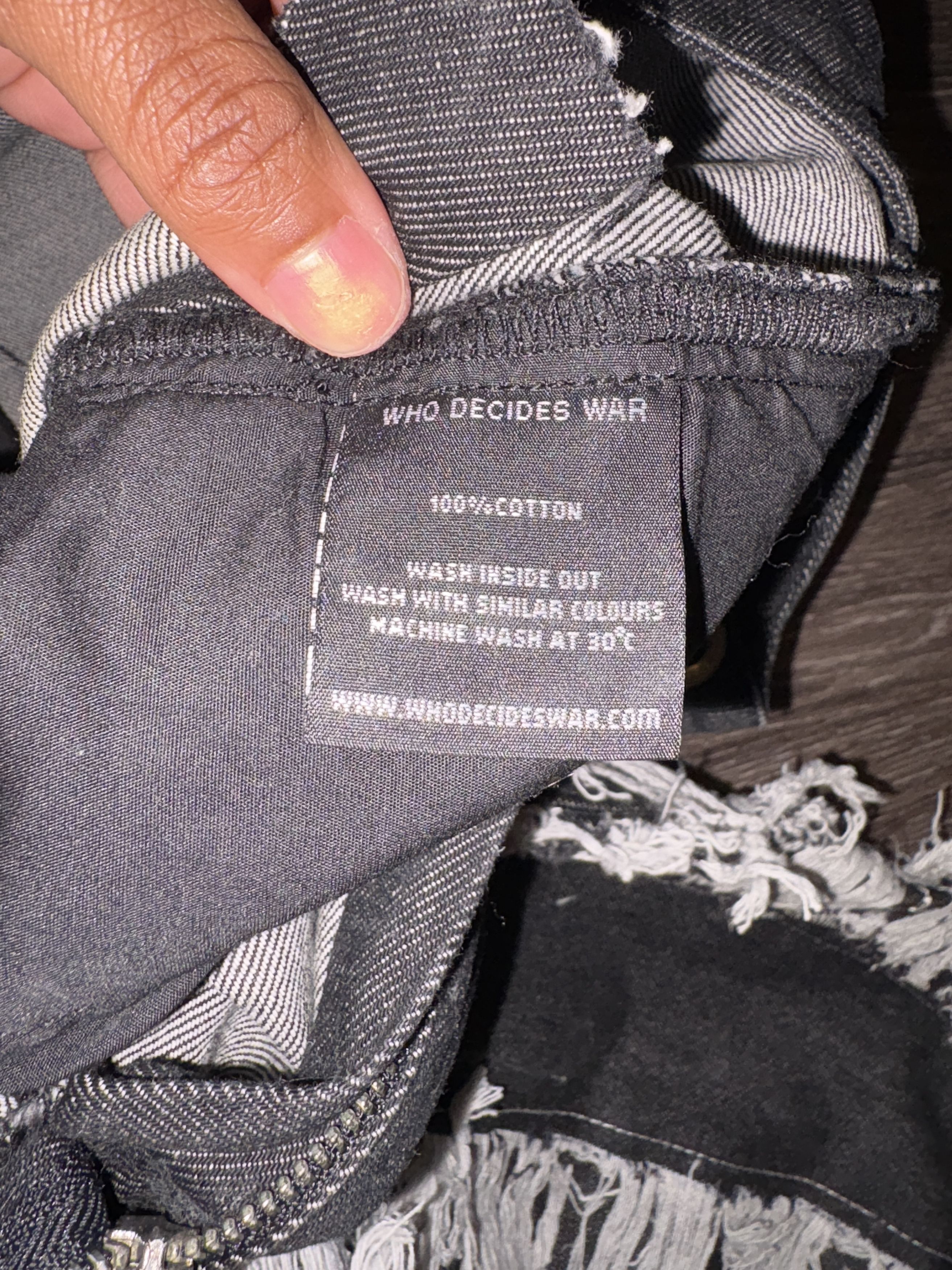 Who Decides War Who decides war denims Size US 27 - 3 Thumbnail