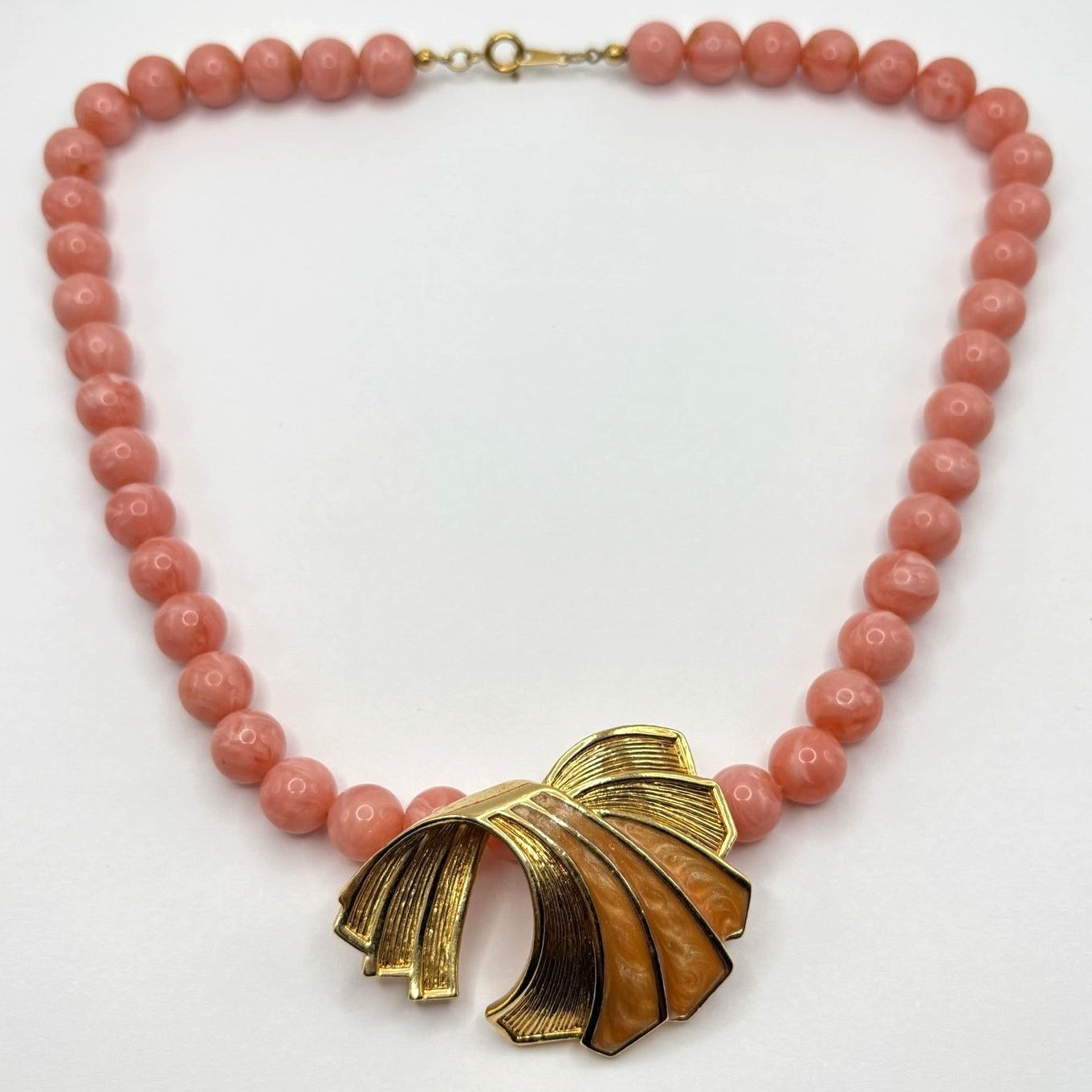 Avon Celli Vintage Pink Beaded Avon Necklace Size ONE SIZE - 3 Thumbnail