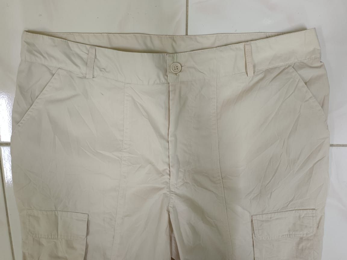 Japanese Brand Streetwear Society Baggy Wide Leg Cargo Parachute Pants Size US 39 - 8 Thumbnail