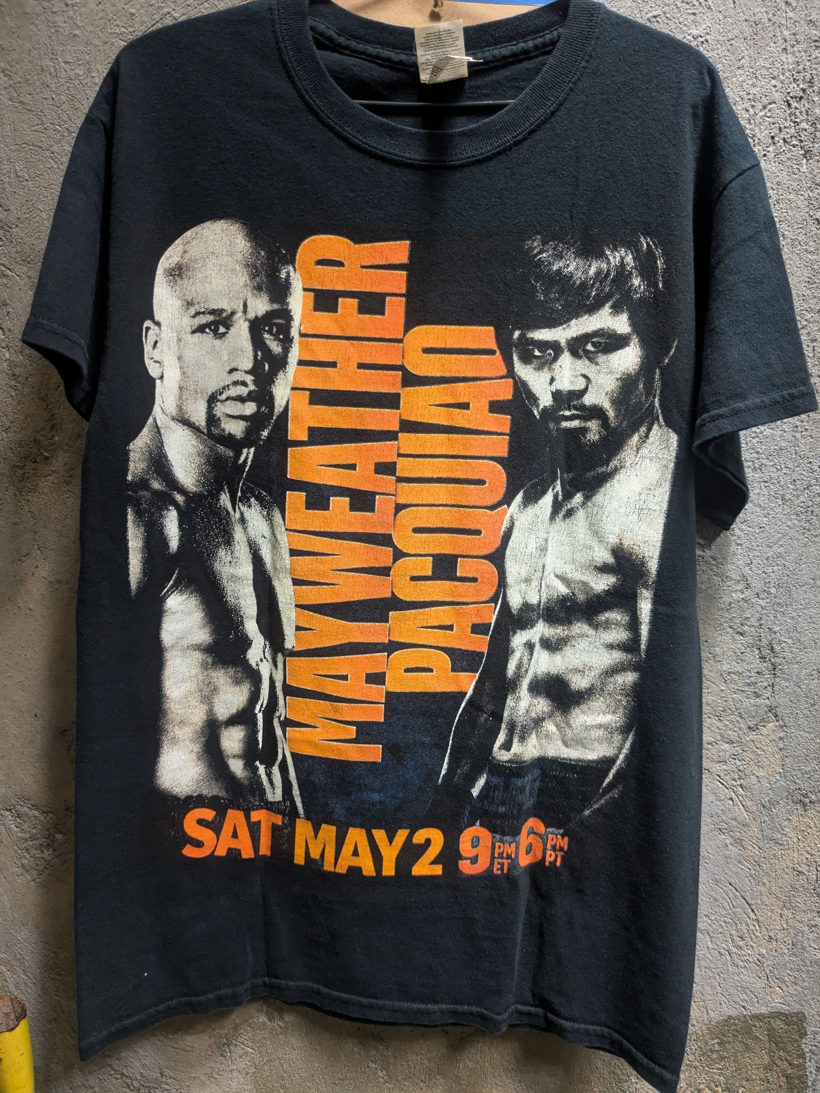 Vintage Pacquiao vs Mayweather USA tshirt size small Size US S / EU 44-46 / 1 - 1 Thumbnail